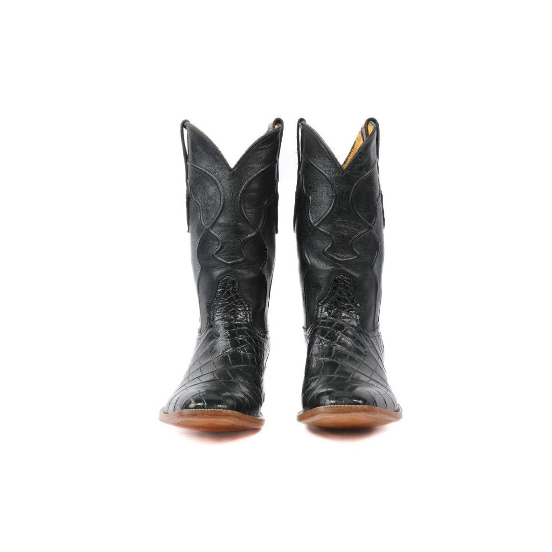 American Alligator French Toe Boot