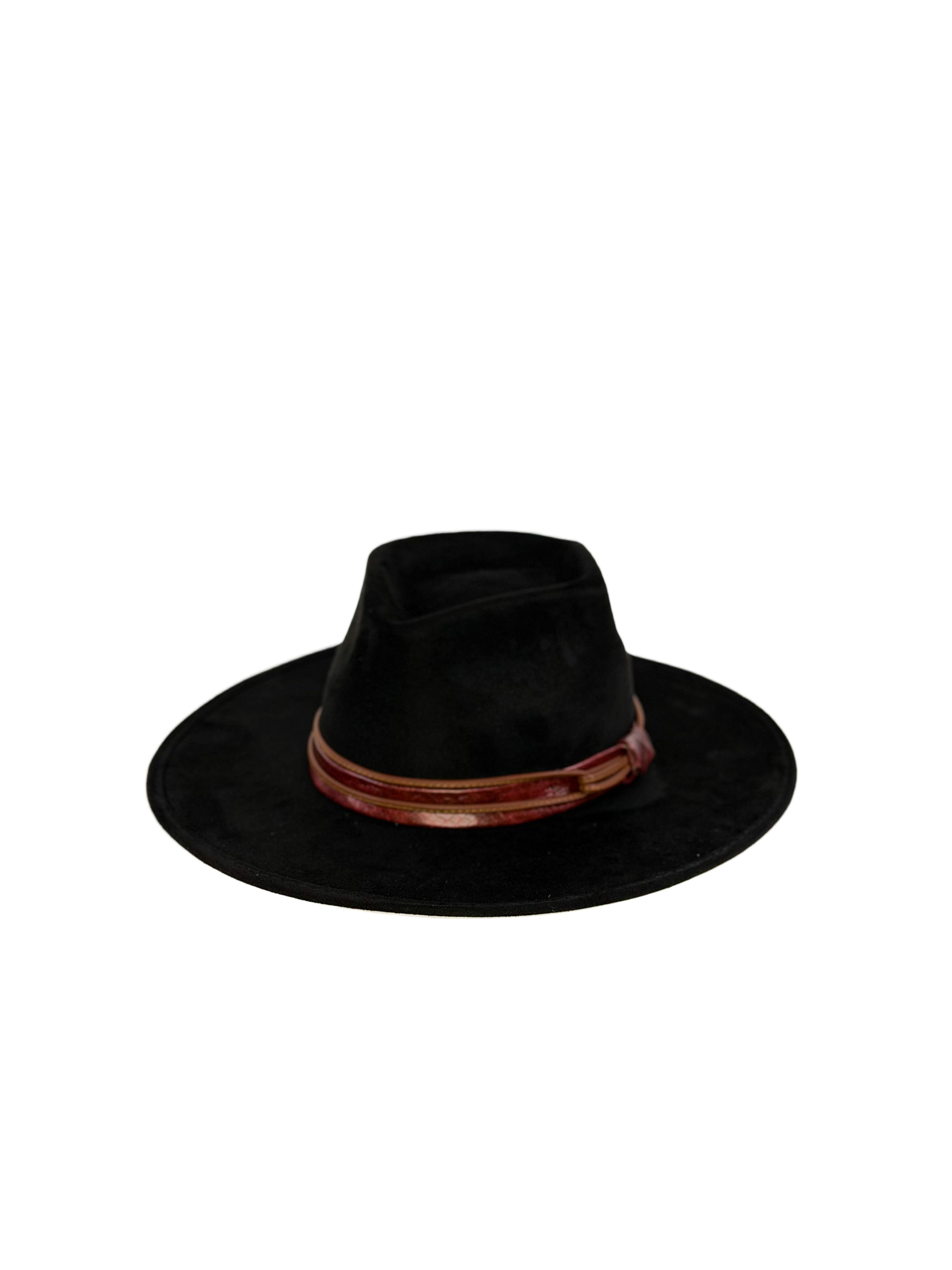 Hardin Dark Hat — side view of Cuadra Piedreros cap