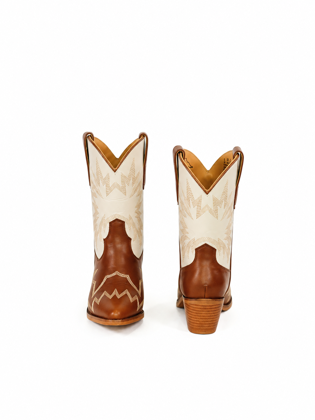 The Pilar — Leather Women's Cowboy Boot, angled view