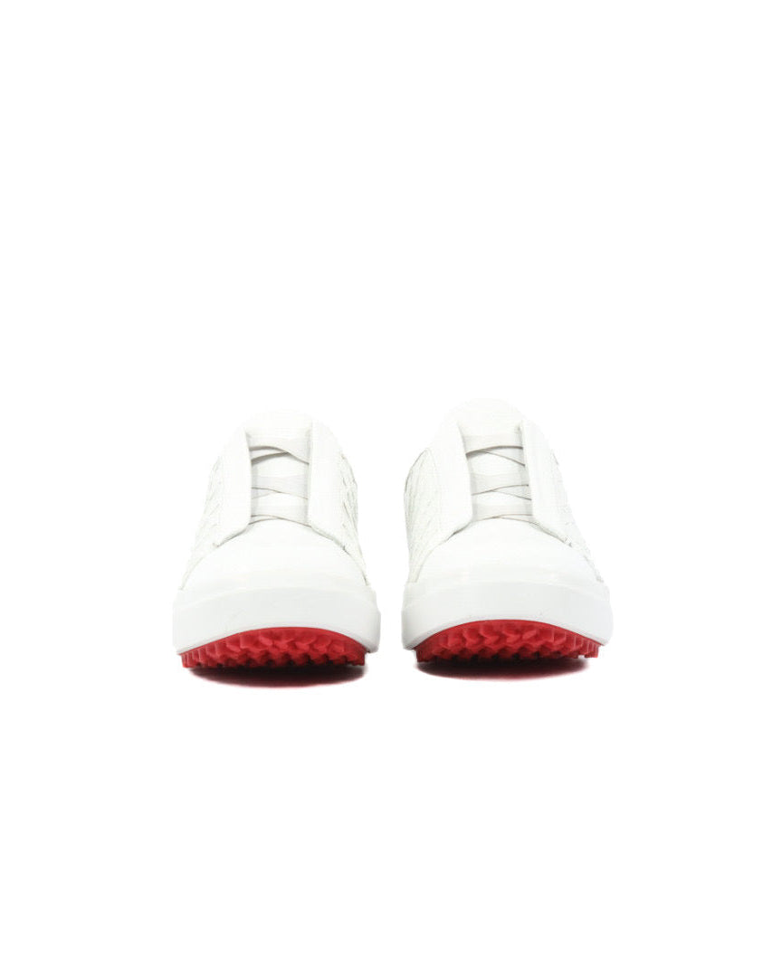 Mens Croc Leather Sneakers