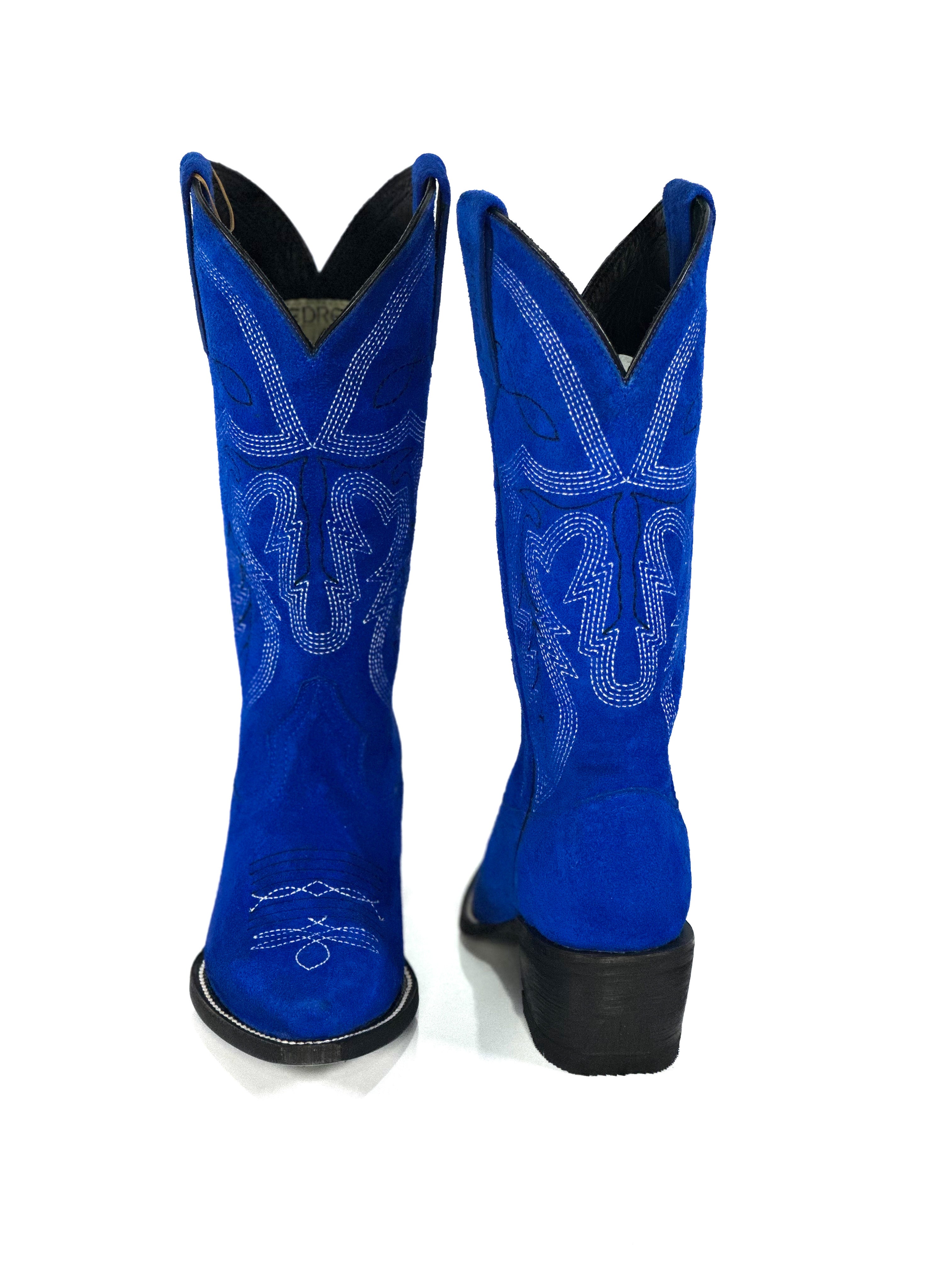Sophia King Boots — angled view of handmade western boots