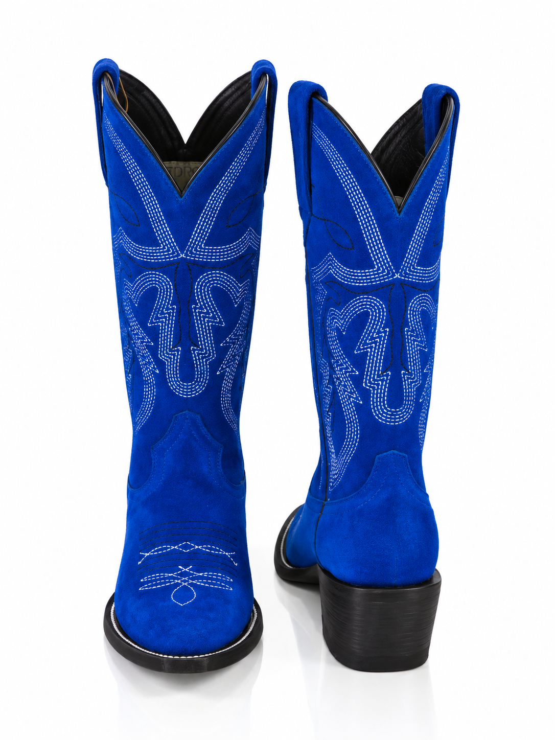 The Sophia — Leather Women's Cowboy Boot, profile view