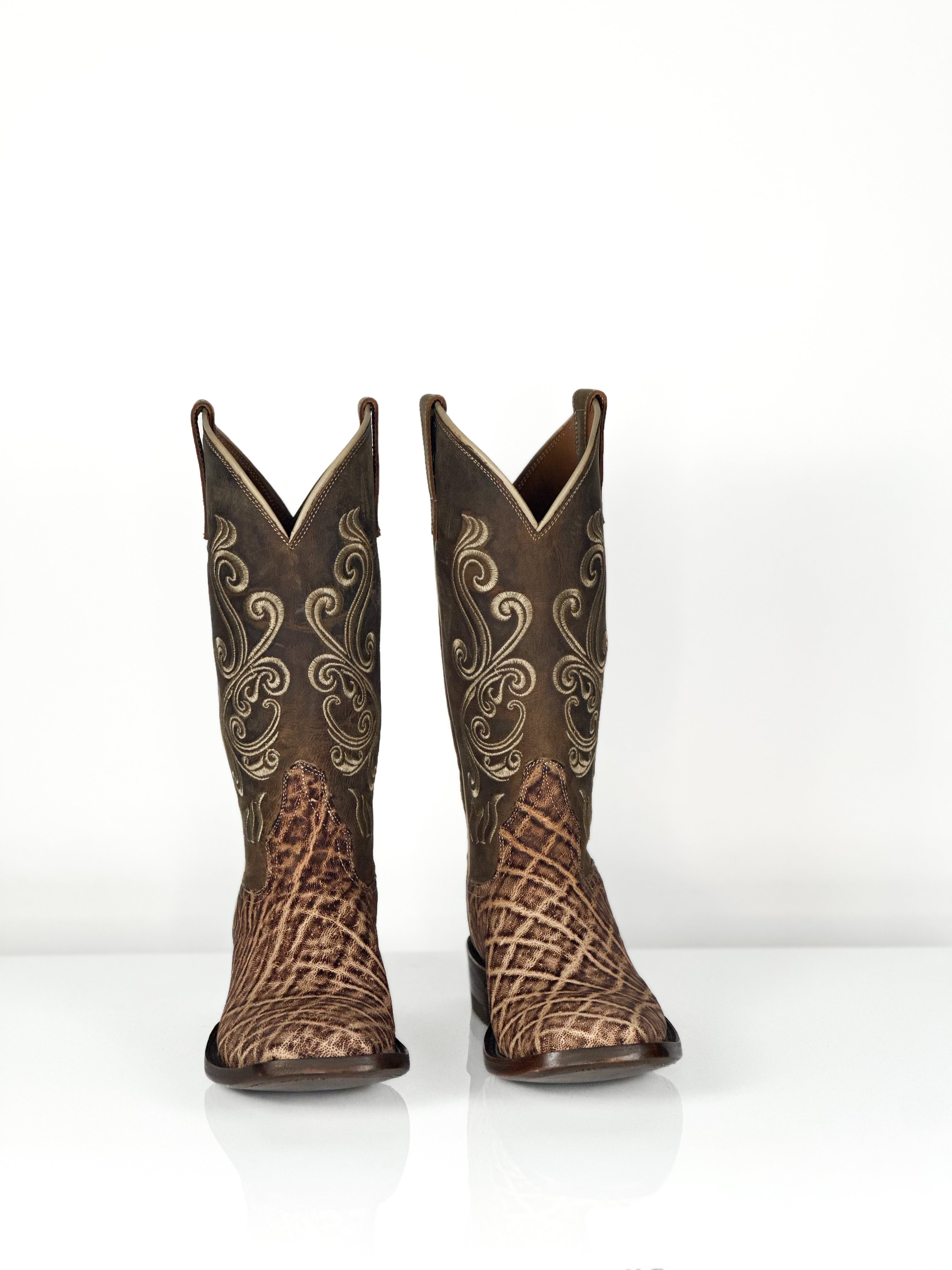 Elephant-Ramie Brown — side view