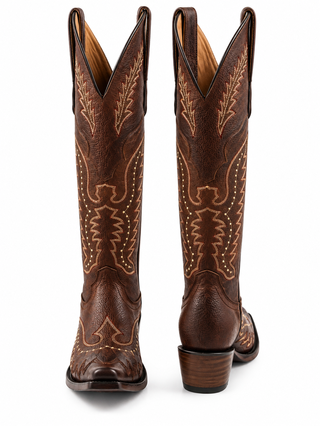 The Renata — Cowhide Snip Toe Women's Cowboy Boot, profile view