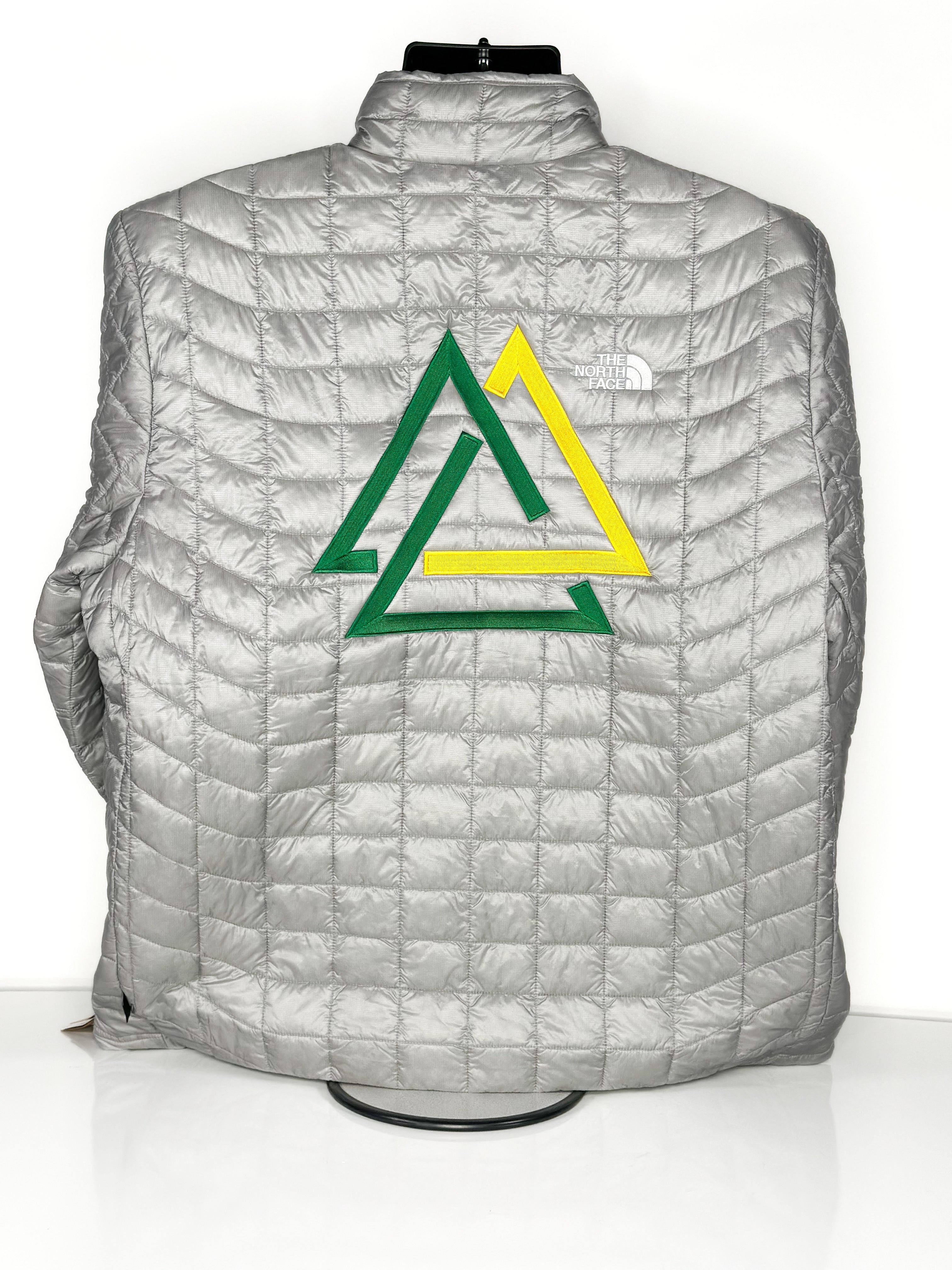 SILVER MEN'S LOGO JACKET — side view