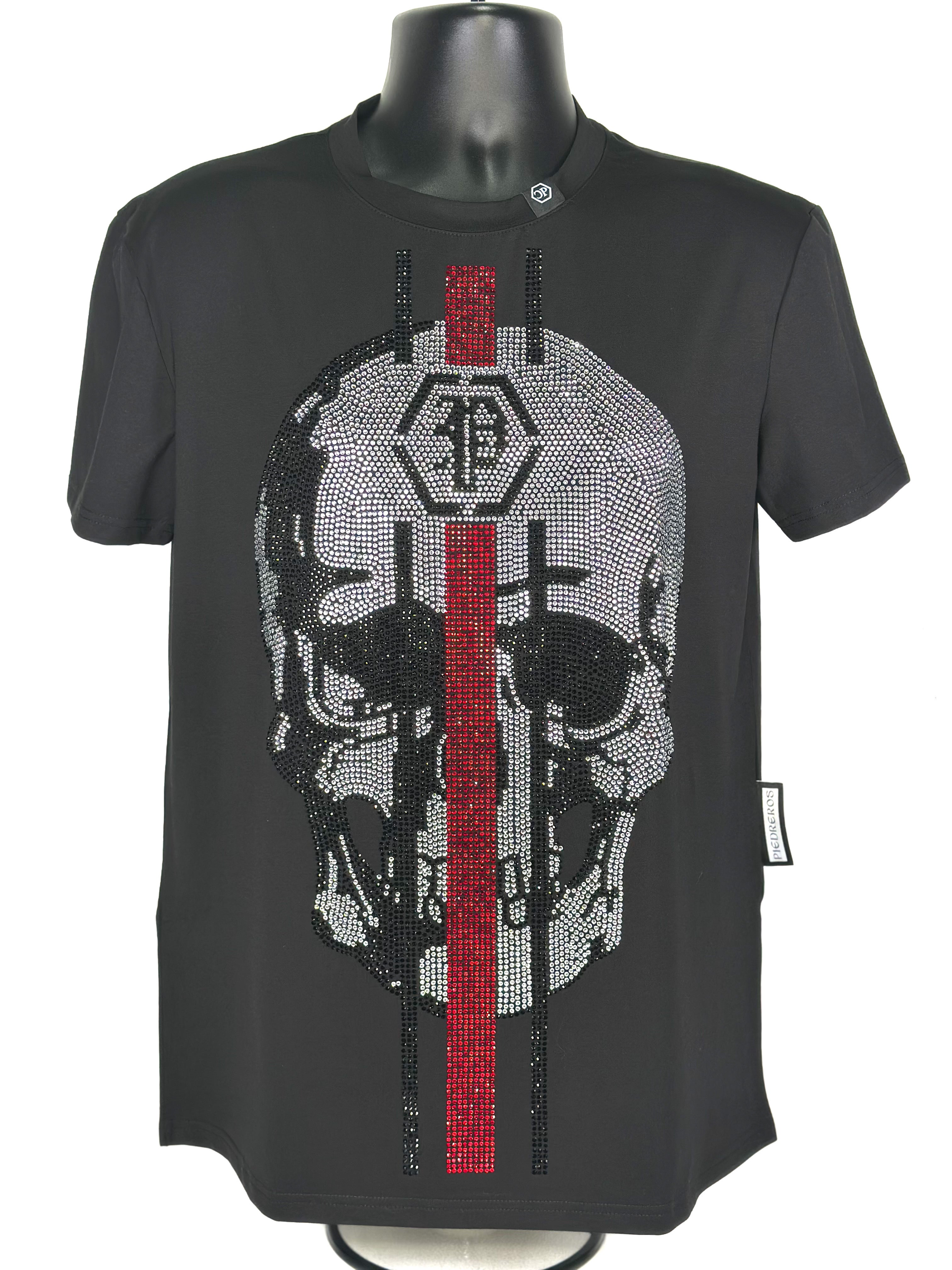 Shirt Red Skull CP. by Cuadra Piedreros
