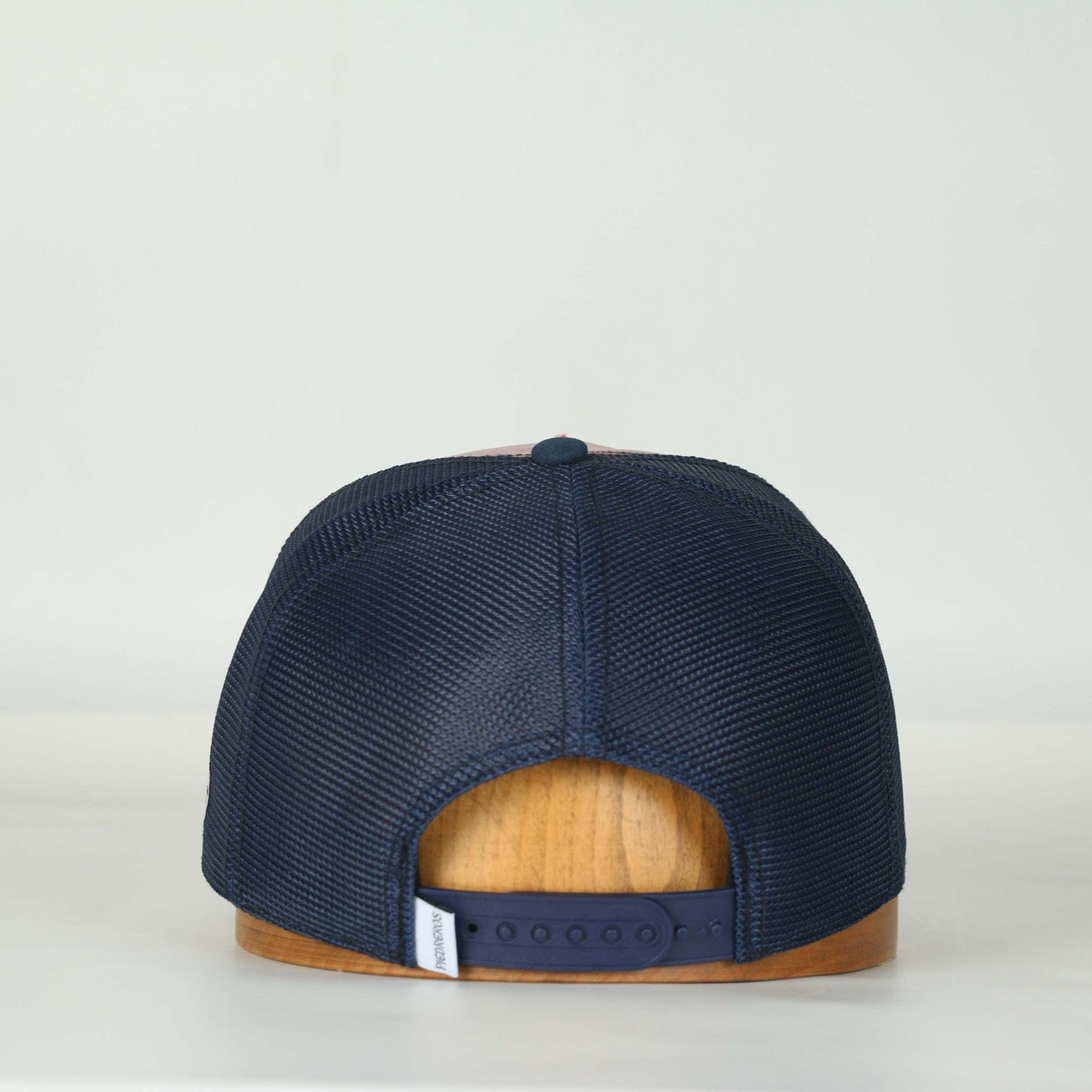 Leather Caps — angled view of Cuadra Piedreros cap