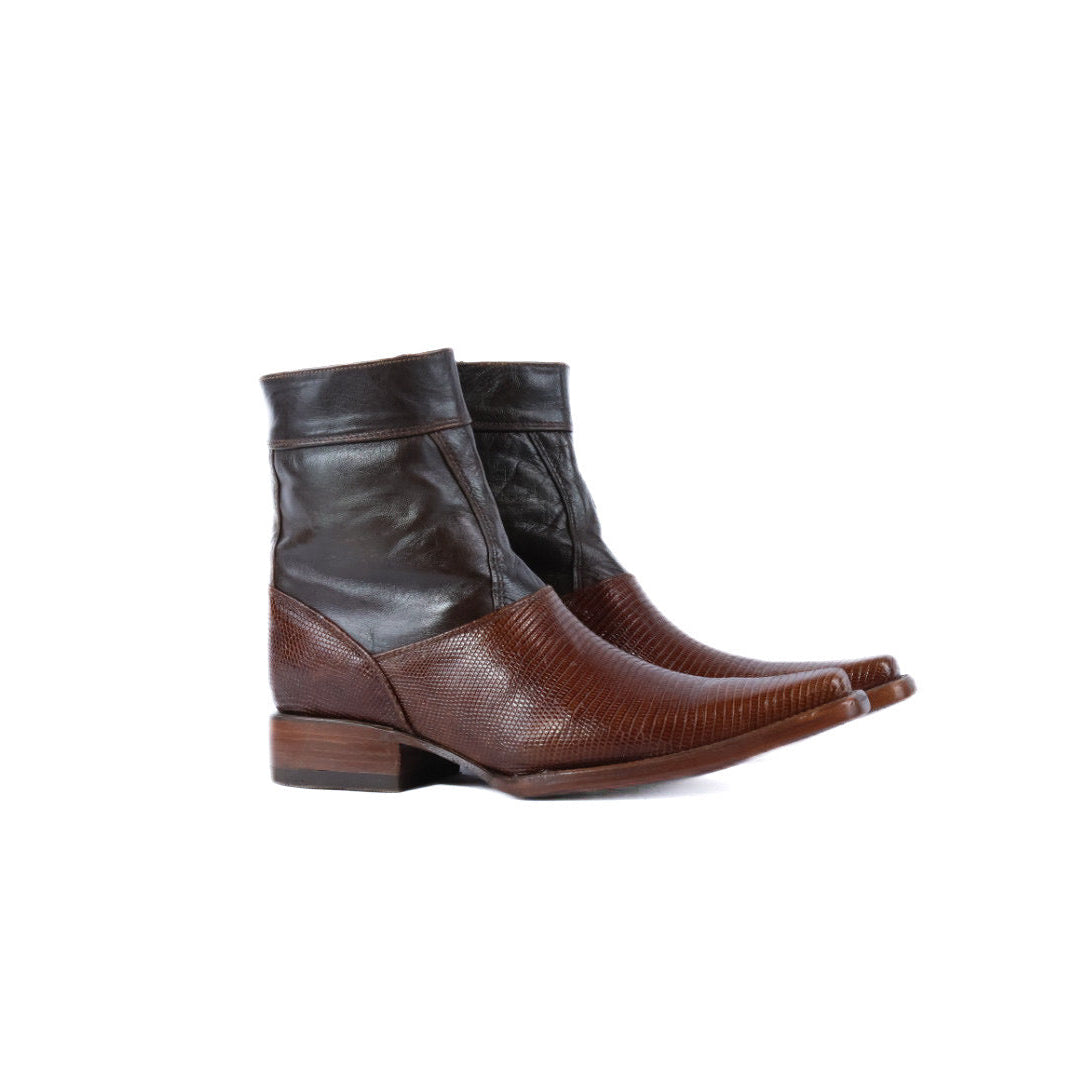 Brown Lizard Boots