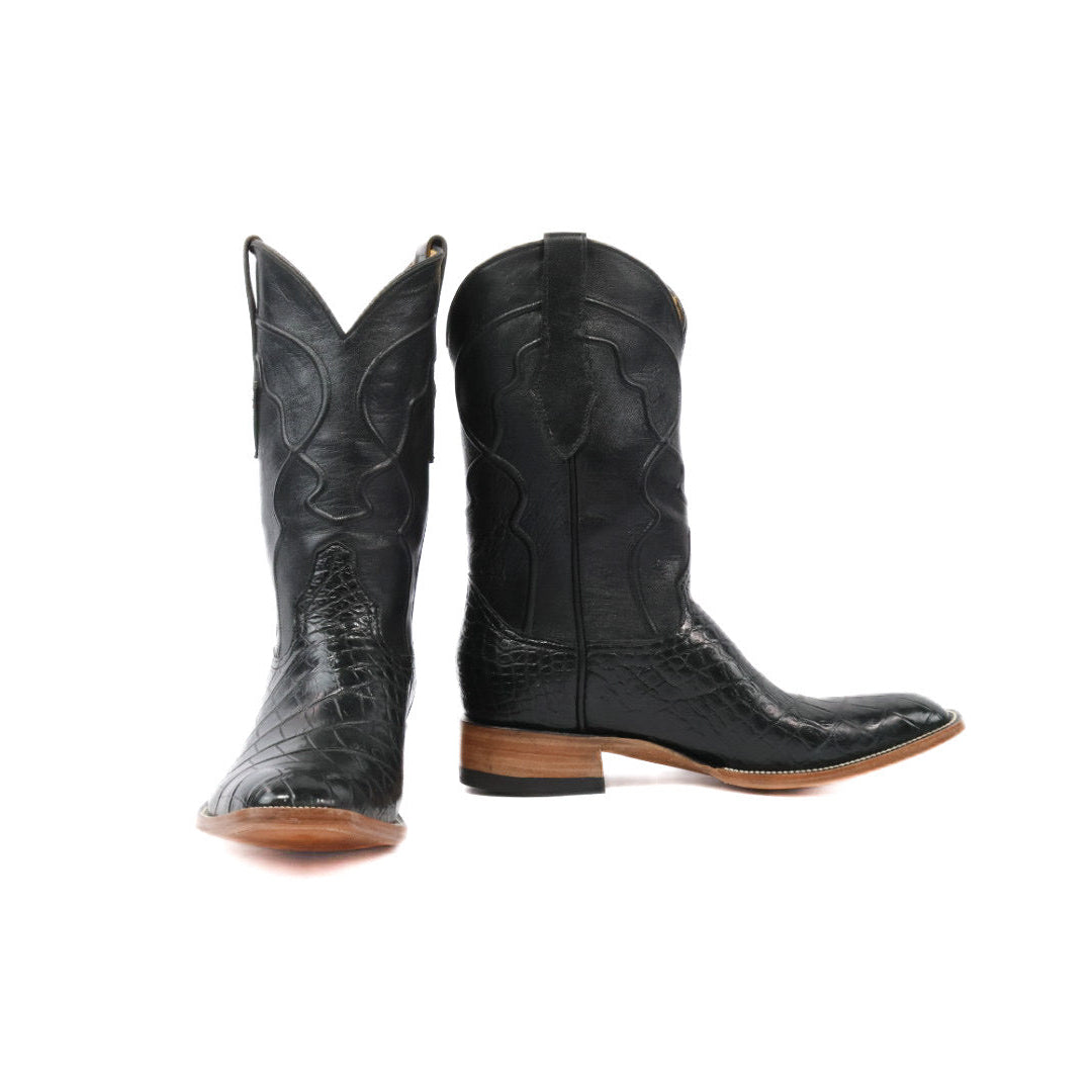 American Alligator French Toe Boot