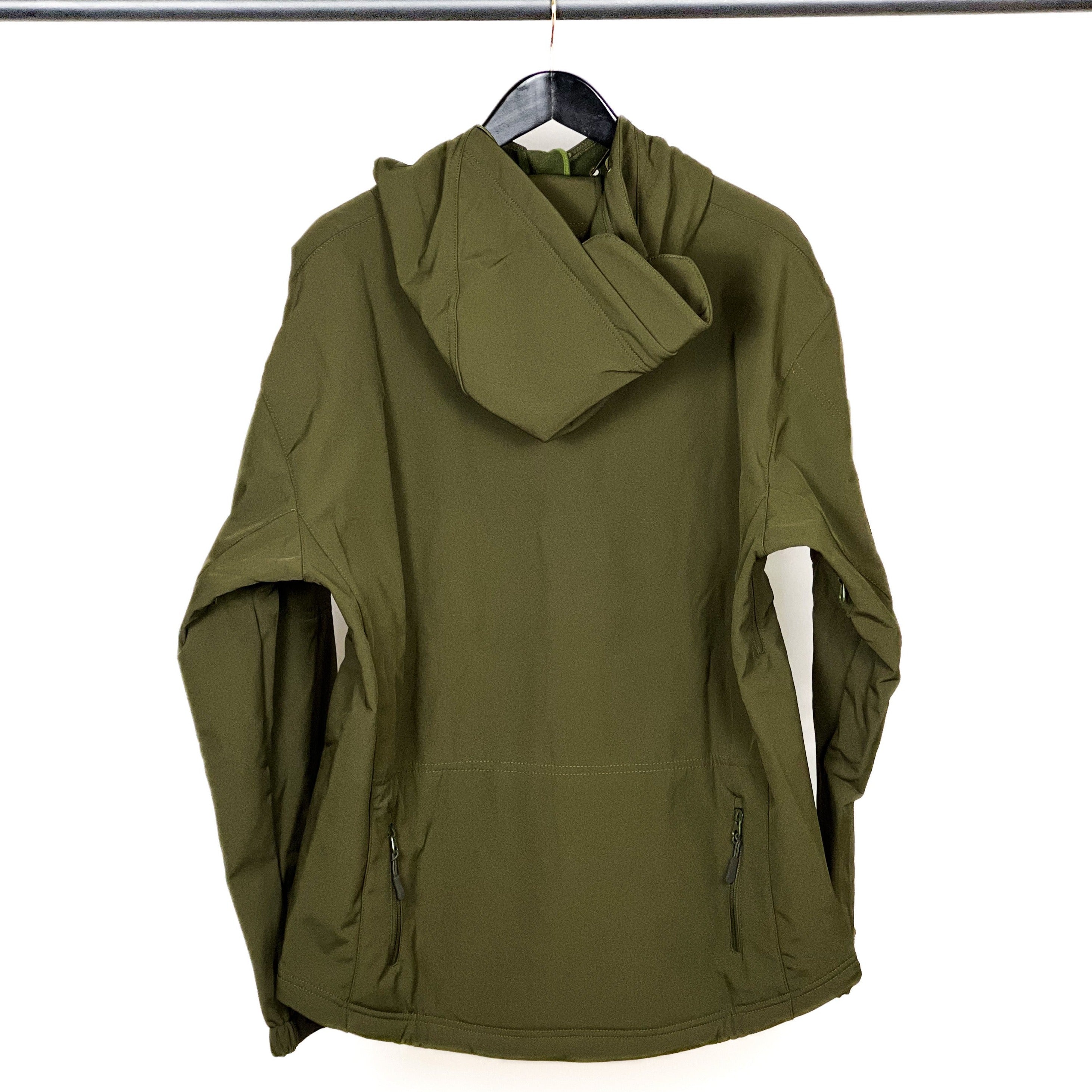 OLIVE MEN'S JACKET — angled view
