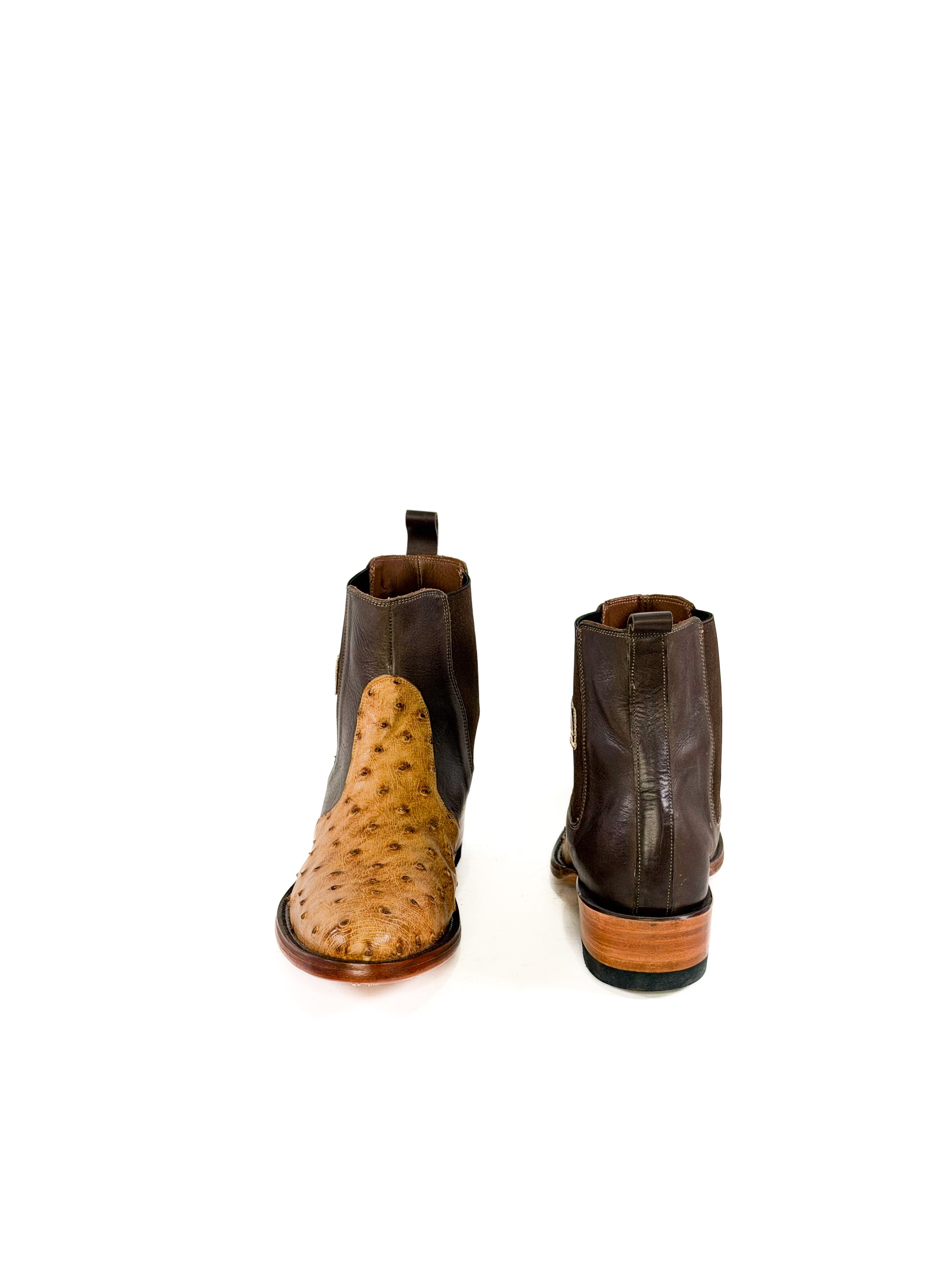 Men’s Scotch Ankle Boot — side view of handmade western boots