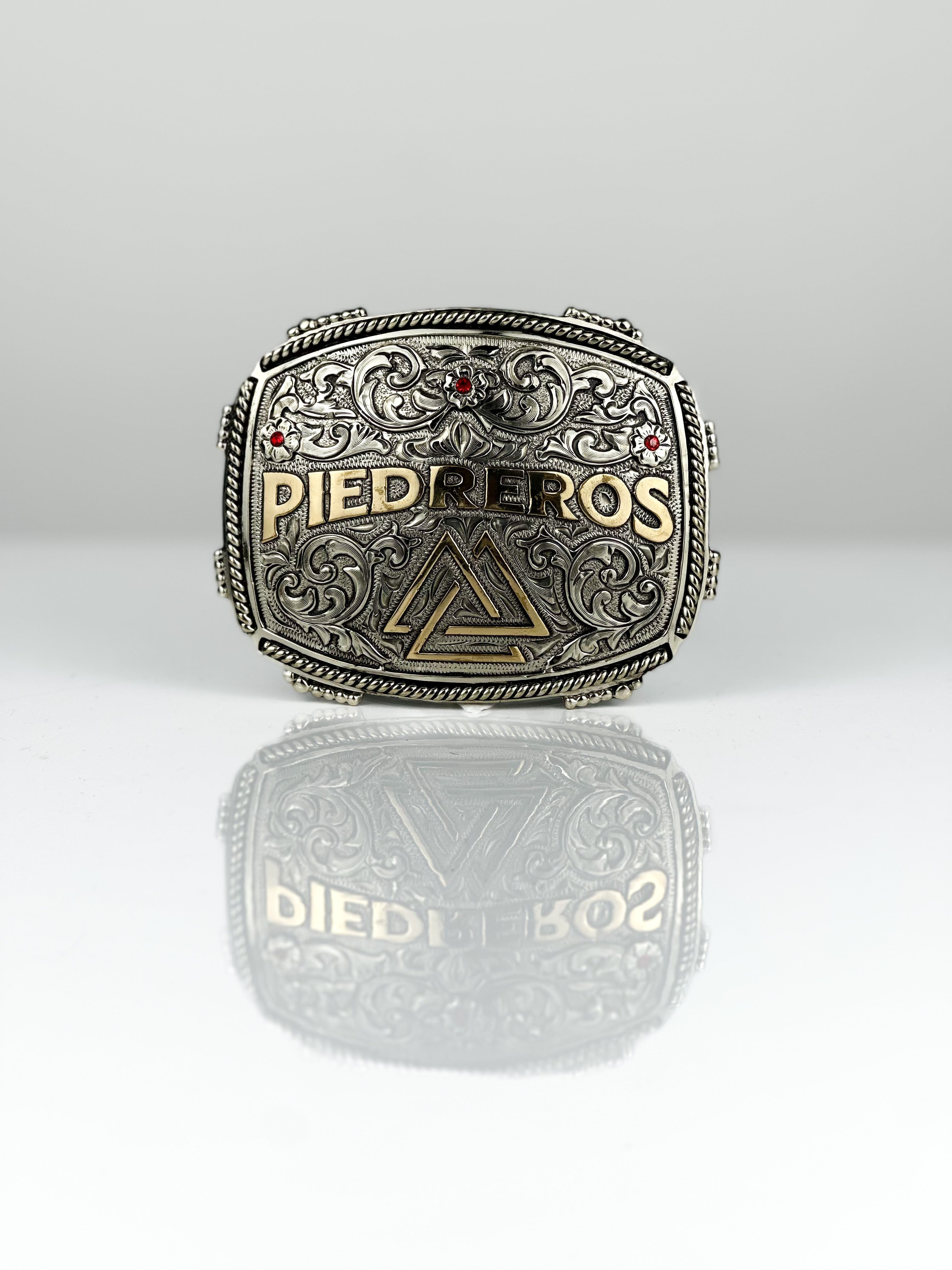 ROPE BUCKLE — Cuadra Piedreros western belt buckle