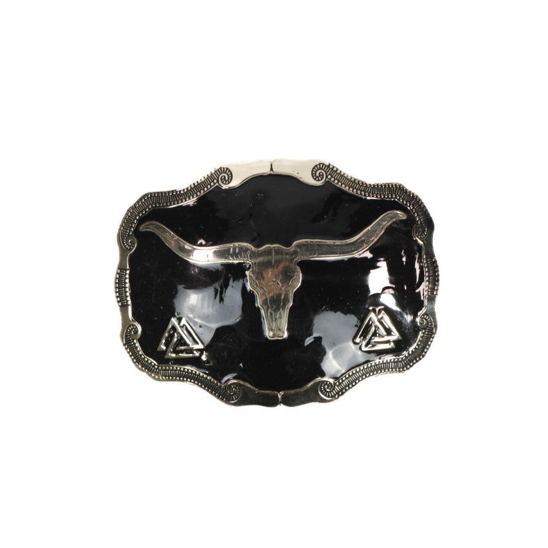 ONYX LONGHORN BUCKLE