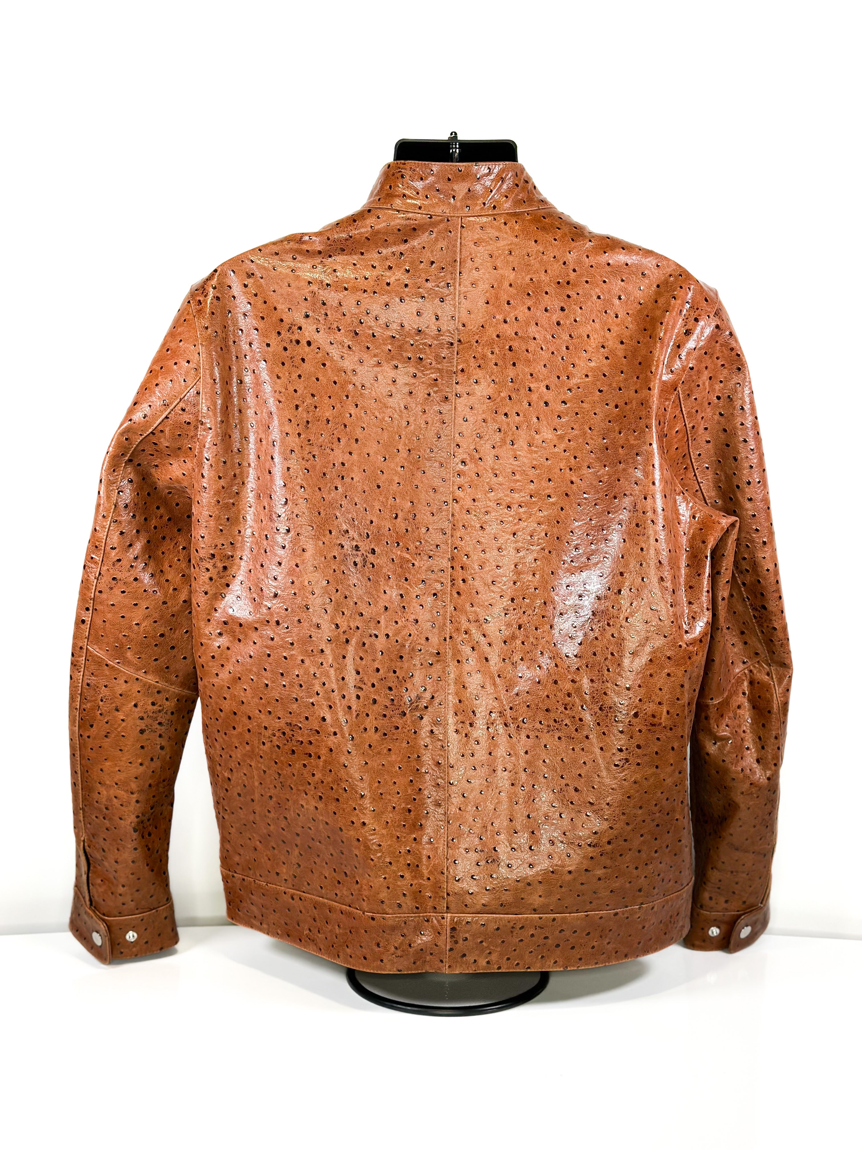 Ostrich-Jacket — side view