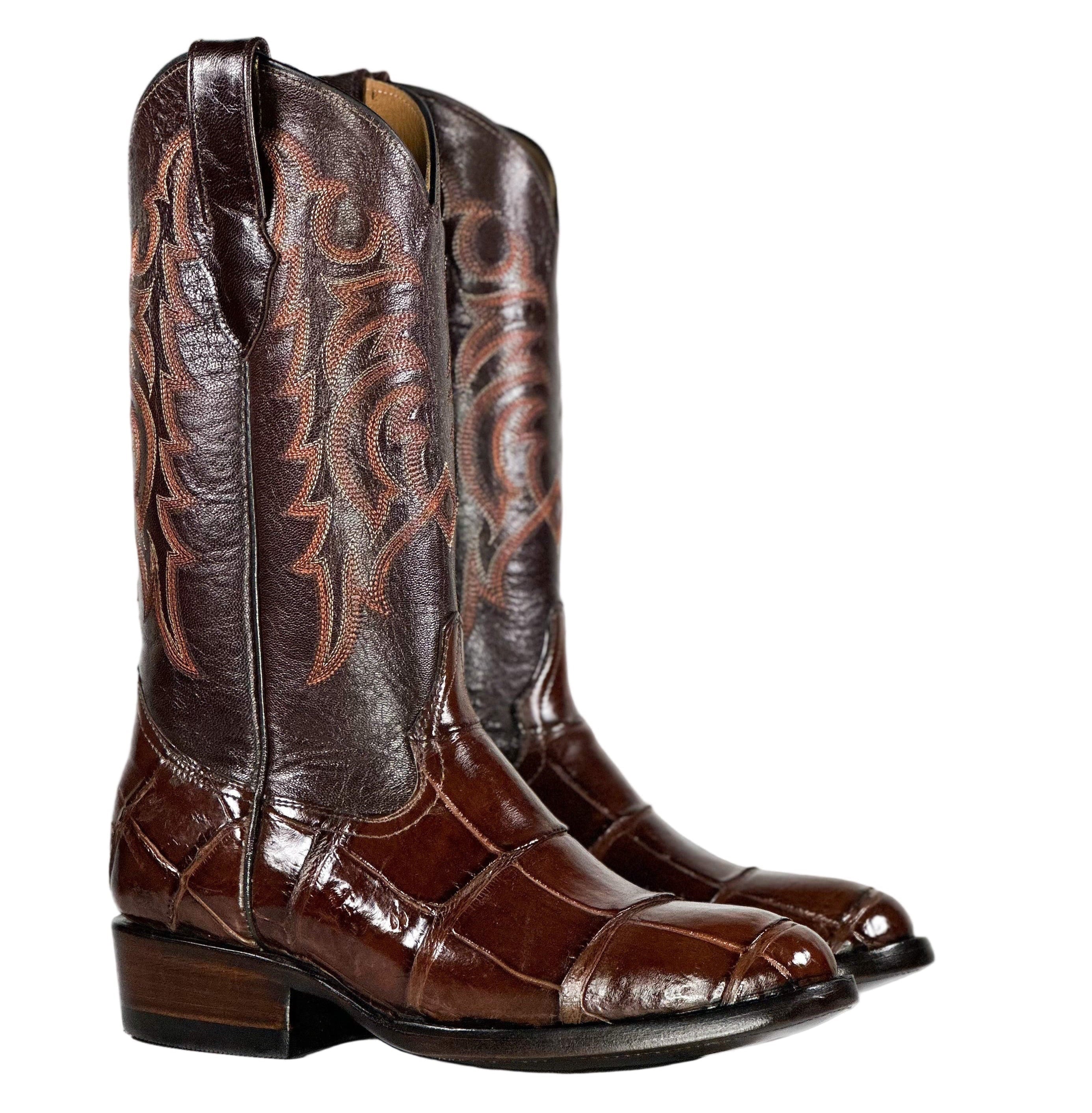 American Alligator-Choco Fire Stitch by Cuadra Piedreros