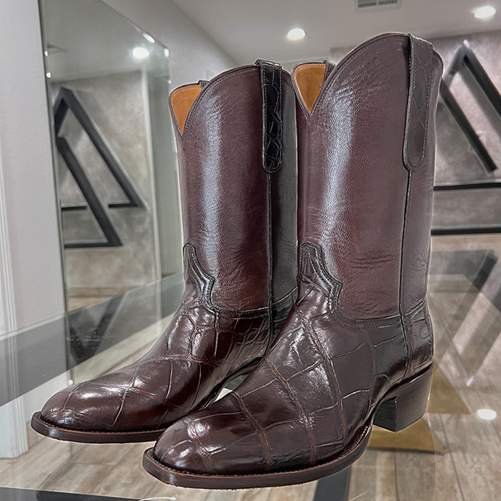American Alligator -Choco French — angled view