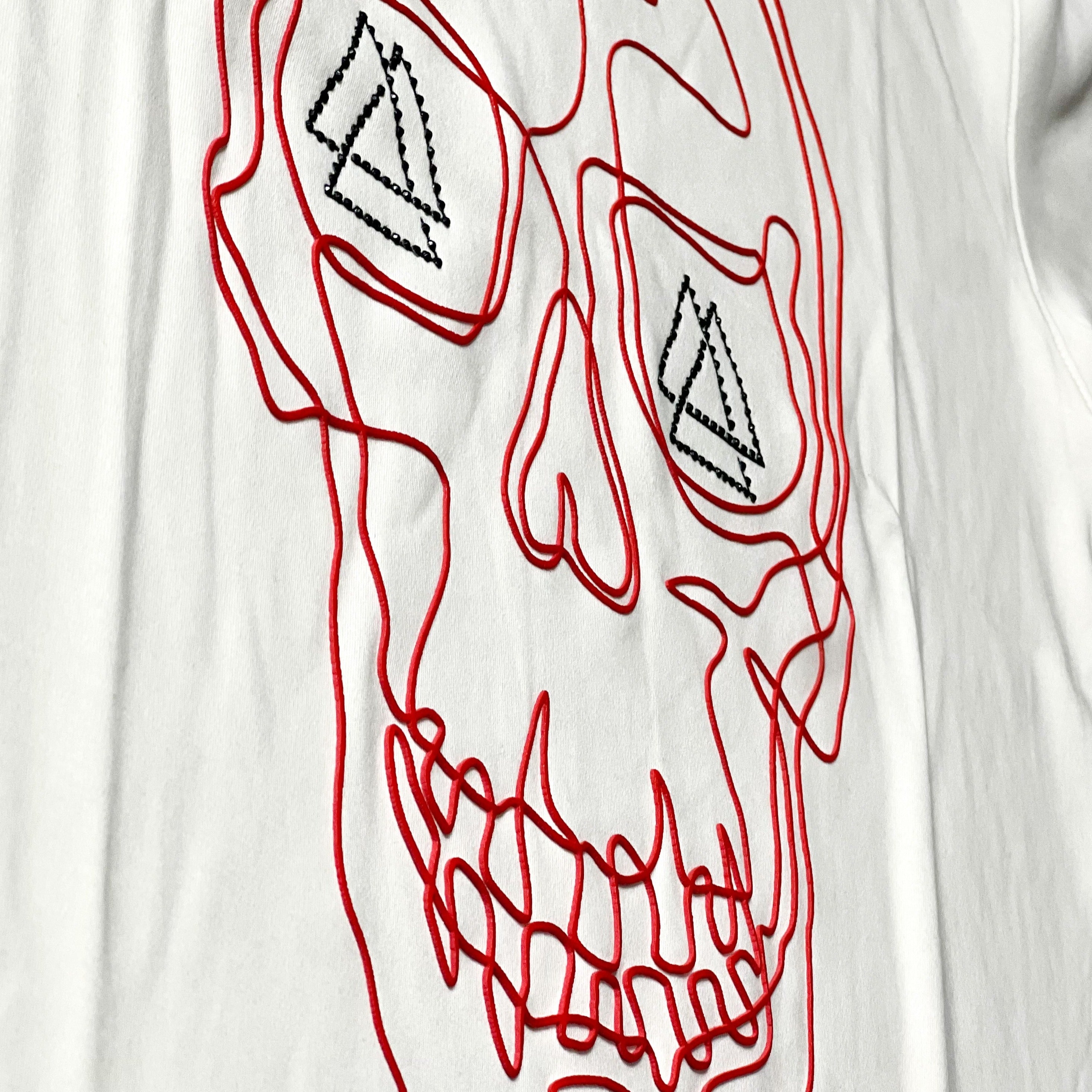 Shirt- Skull Art — detail shot