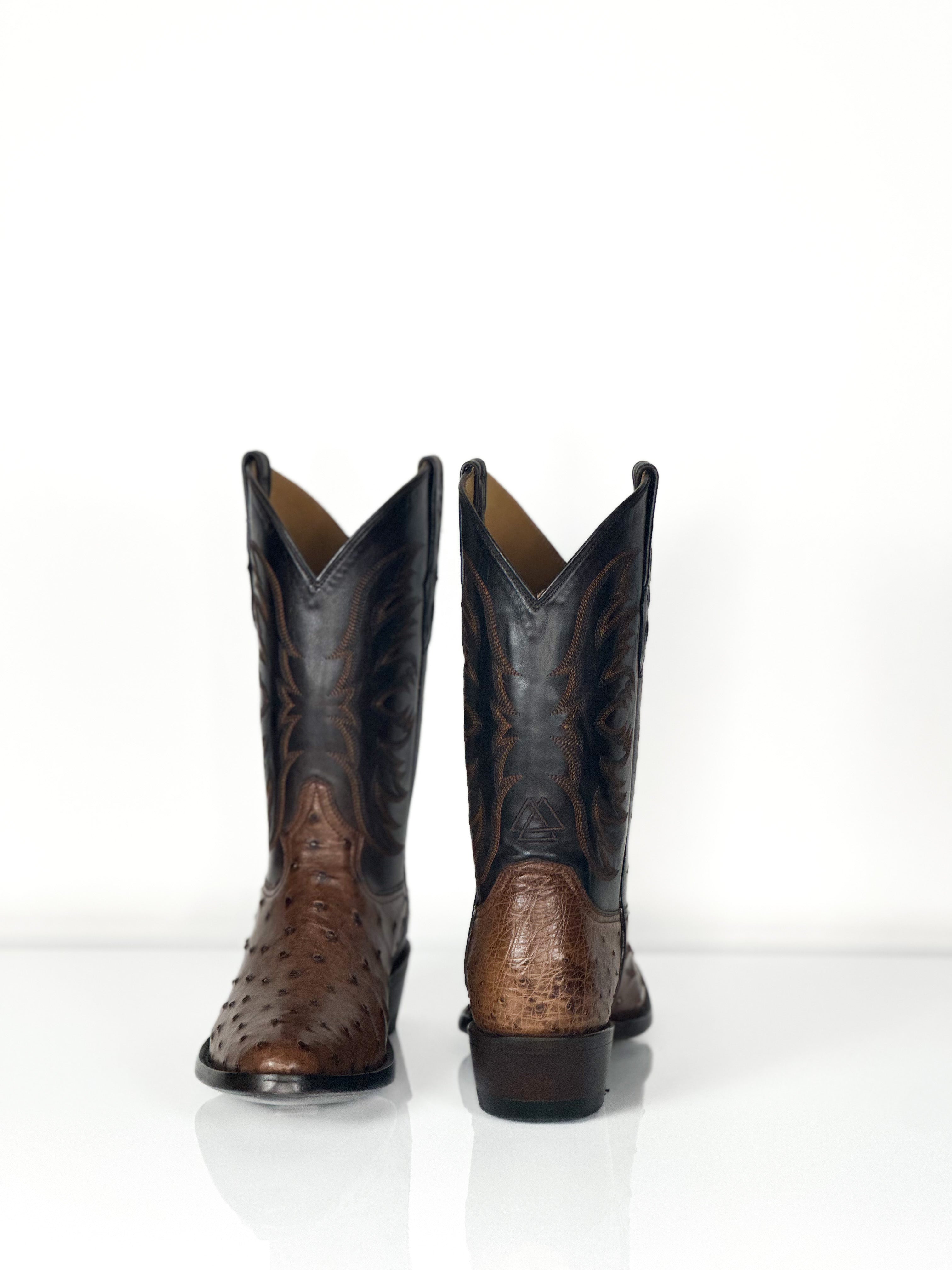 Ostrich - Bourbon — angled view