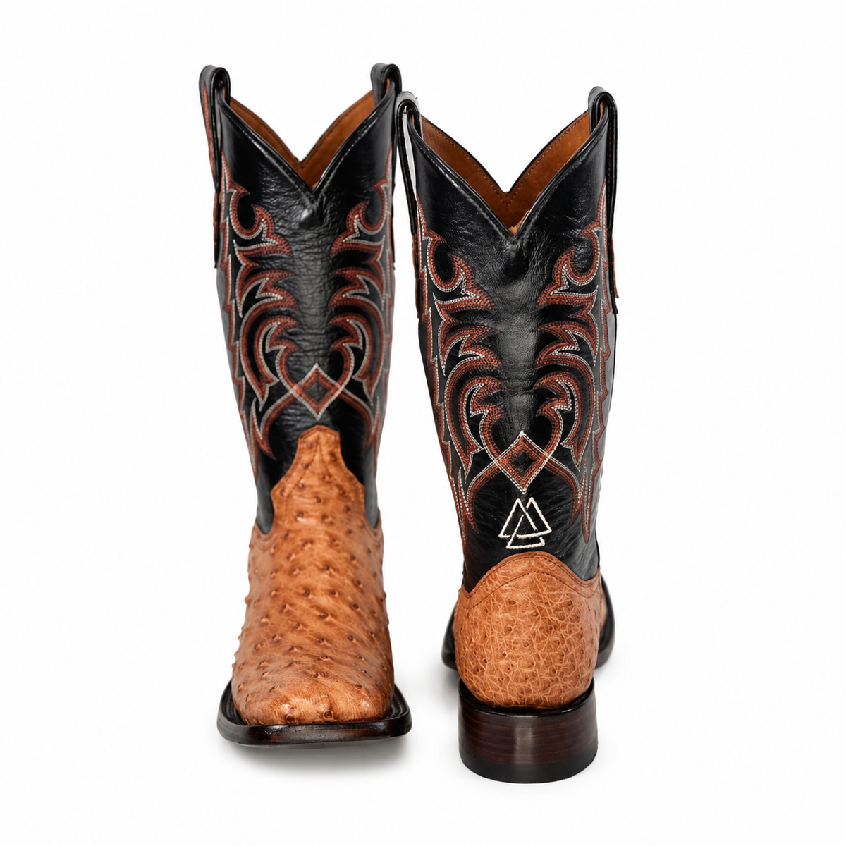 The Maxdale — Ostrich Square Toe Men's Cowboy Boot, side view