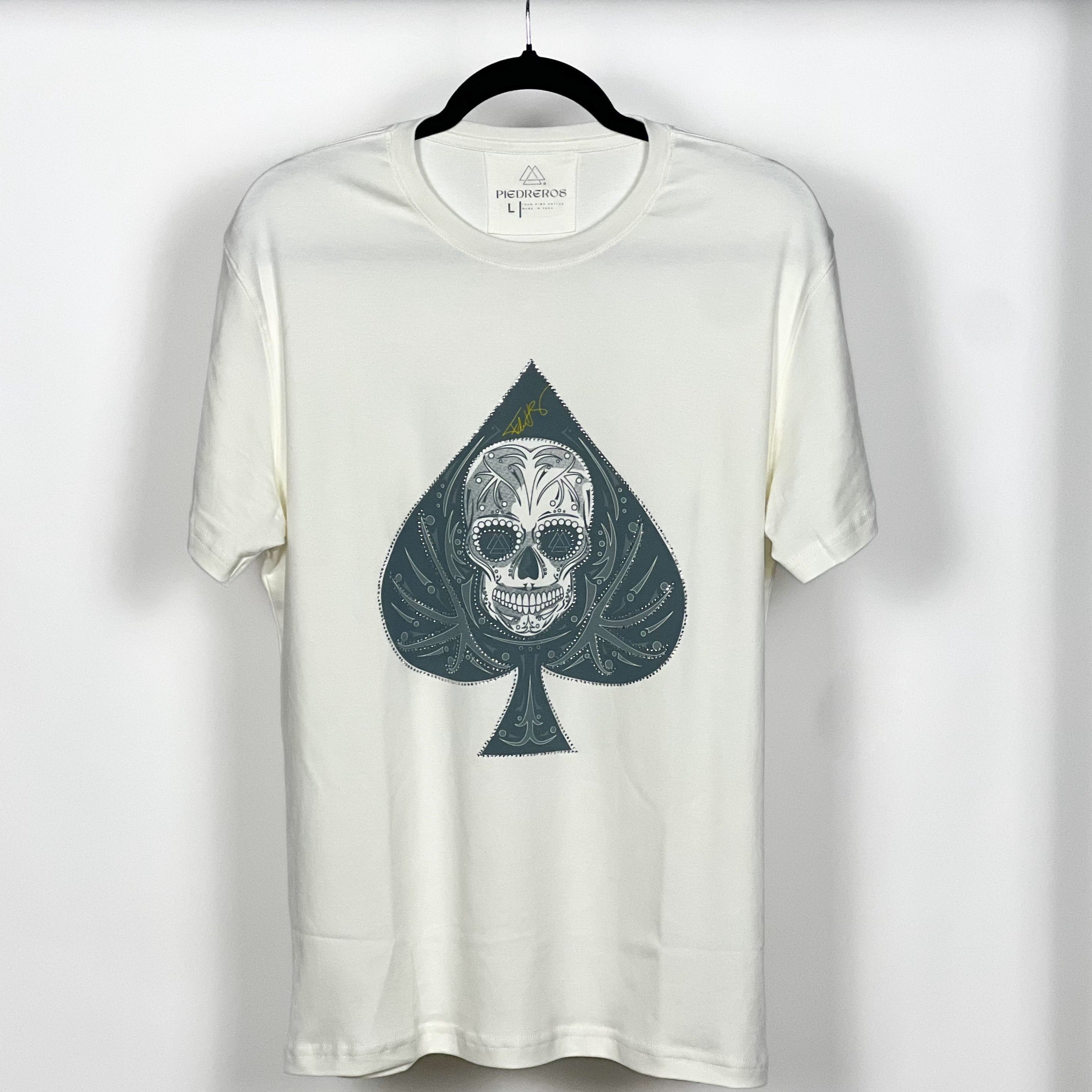 Shirt- Ace skull by Cuadra Piedreros