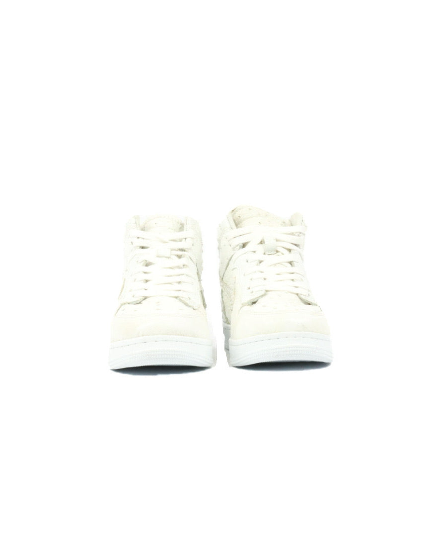 Mens Ostrich Leather Sneakers