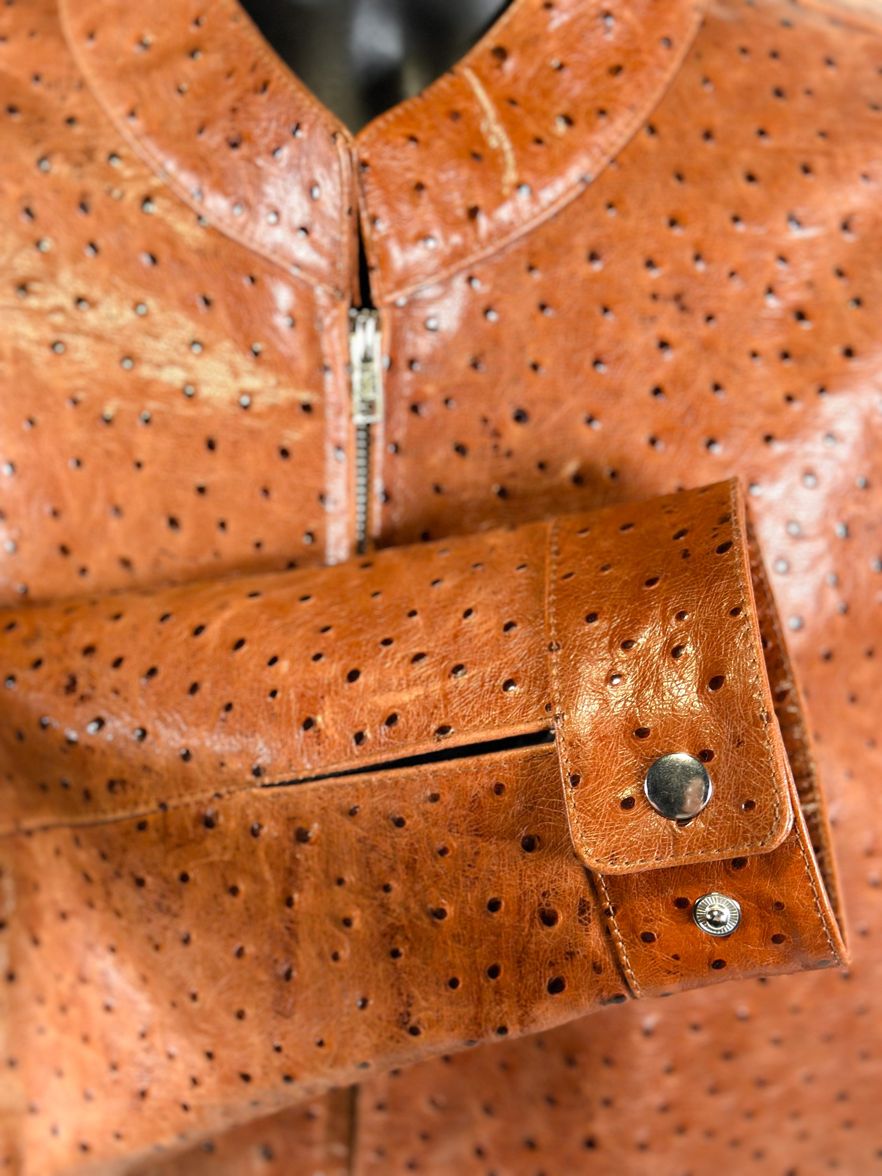 Ostrich-Jacket — angled view
