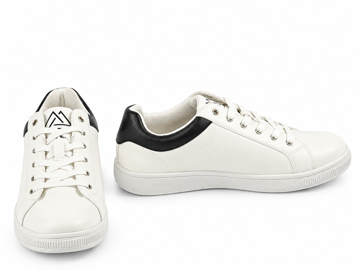 The Sereno — Leather Men's Western Shoe, front and side view