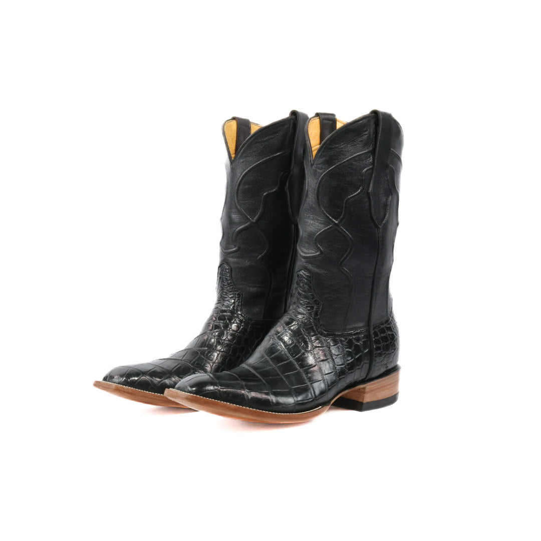 American Alligator French Toe Boot