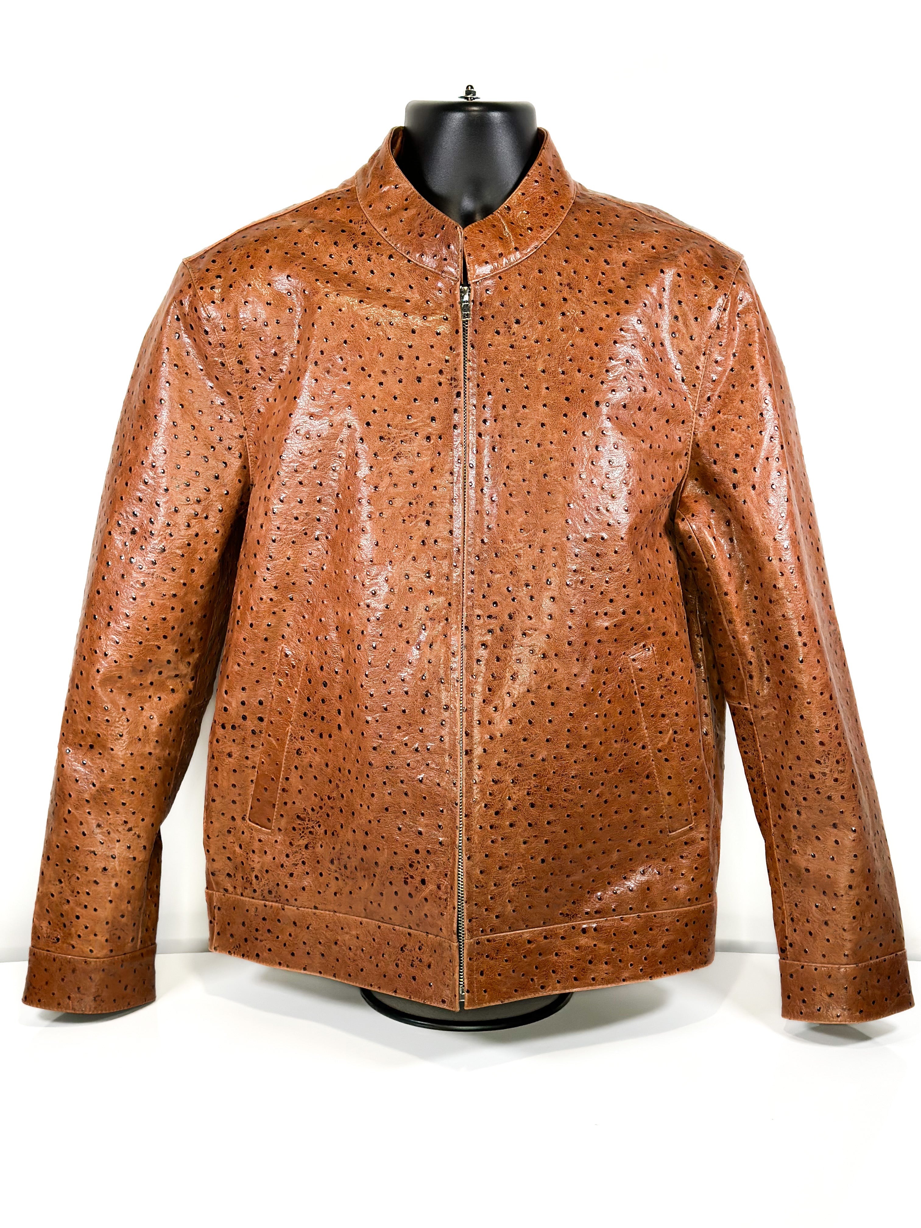 Ostrich-Jacket — Cuadra Piedreros western jacket