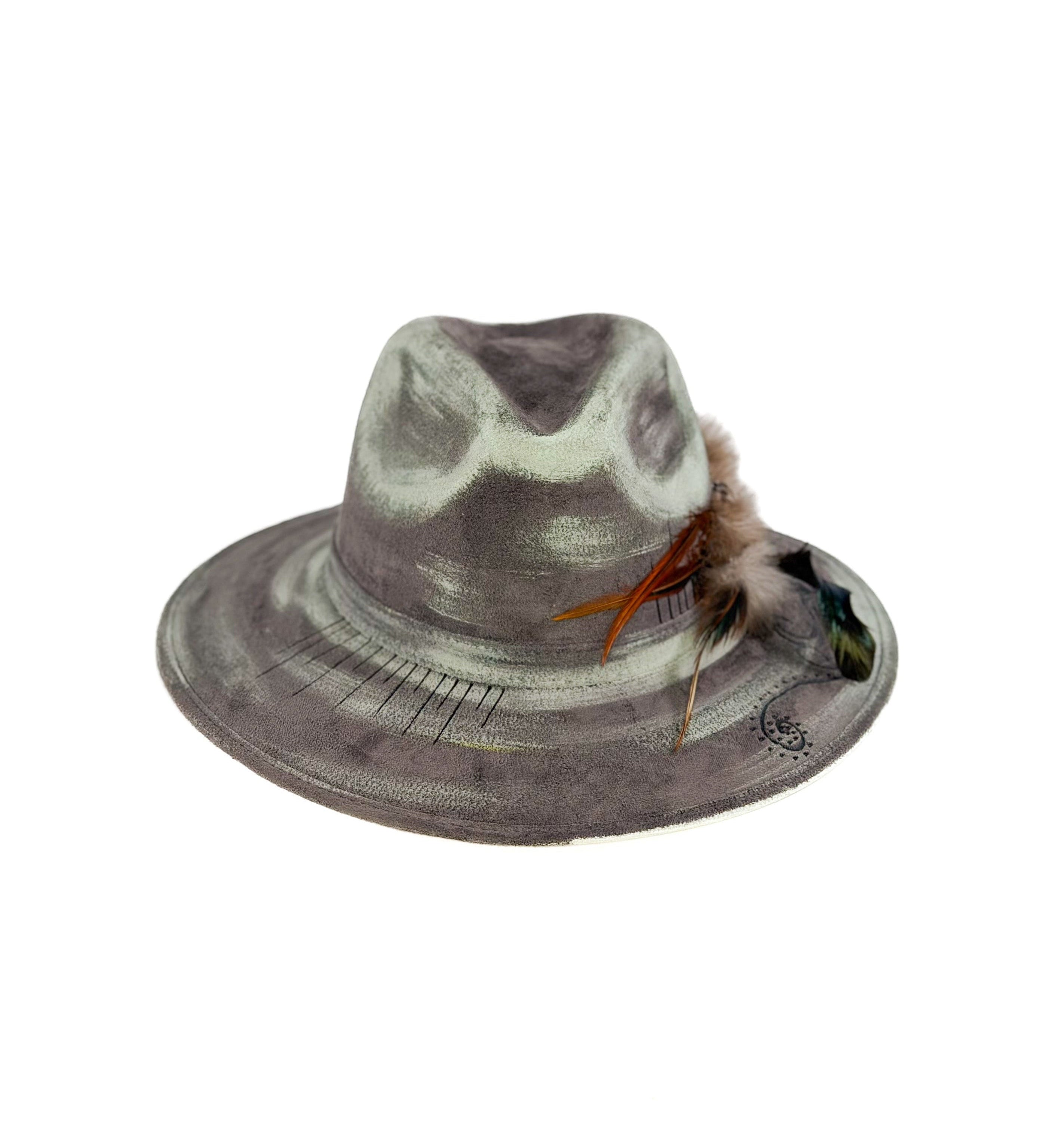 Pistachio Gray Hat — Cuadra Piedreros premium cap
