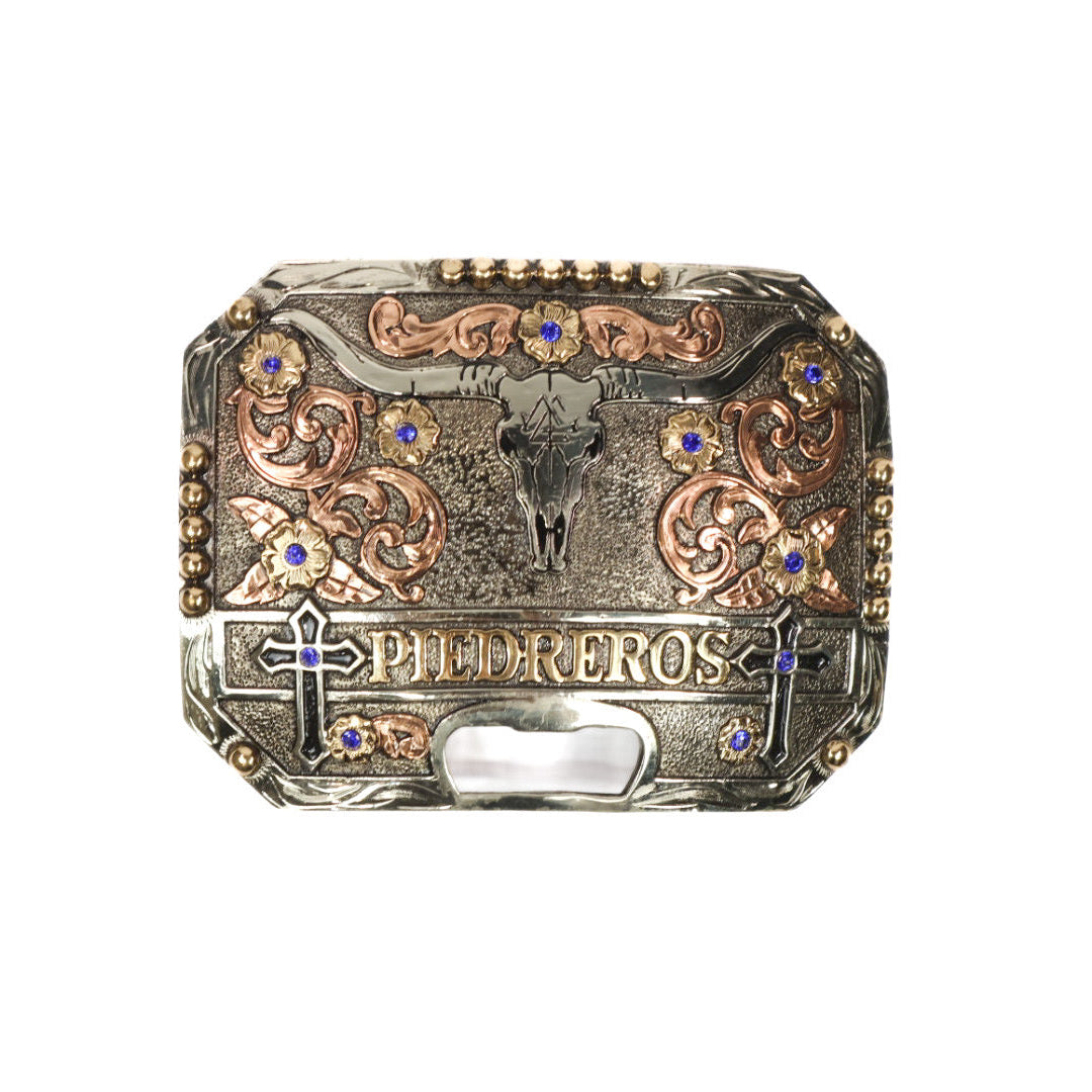 LONGHORN BLUE BUCKLE