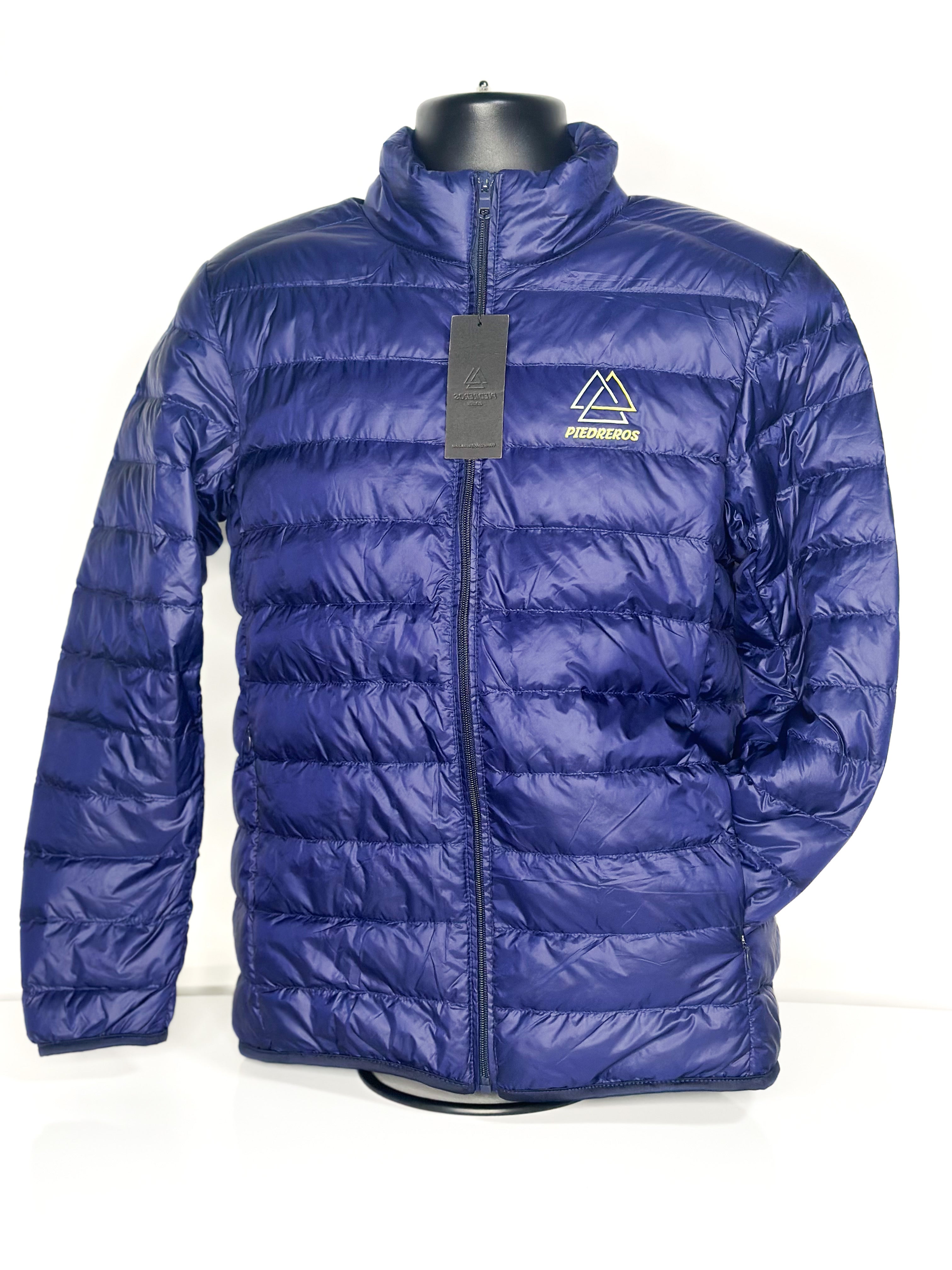 Mens Puffer Jacket — detail shot