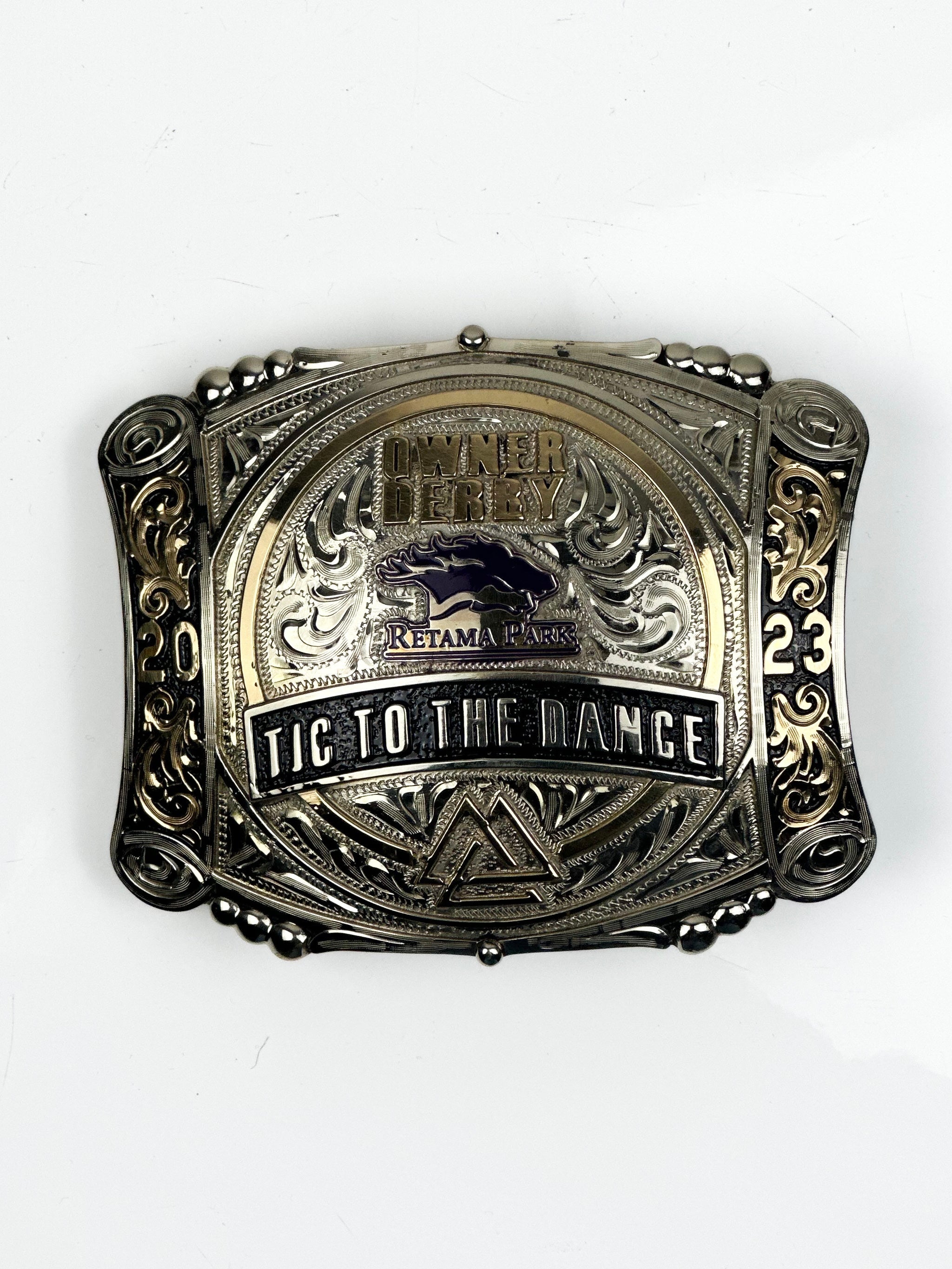 DERBY BUCKLE — side view