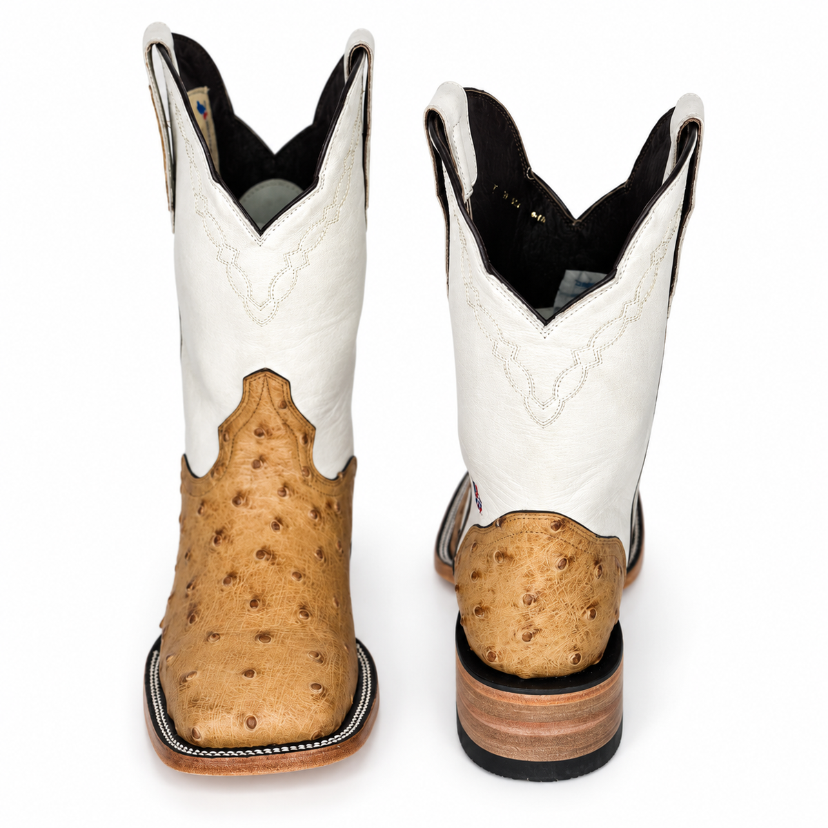The Pajaro Loco — Leather Men's Cowboy Boot, angled view