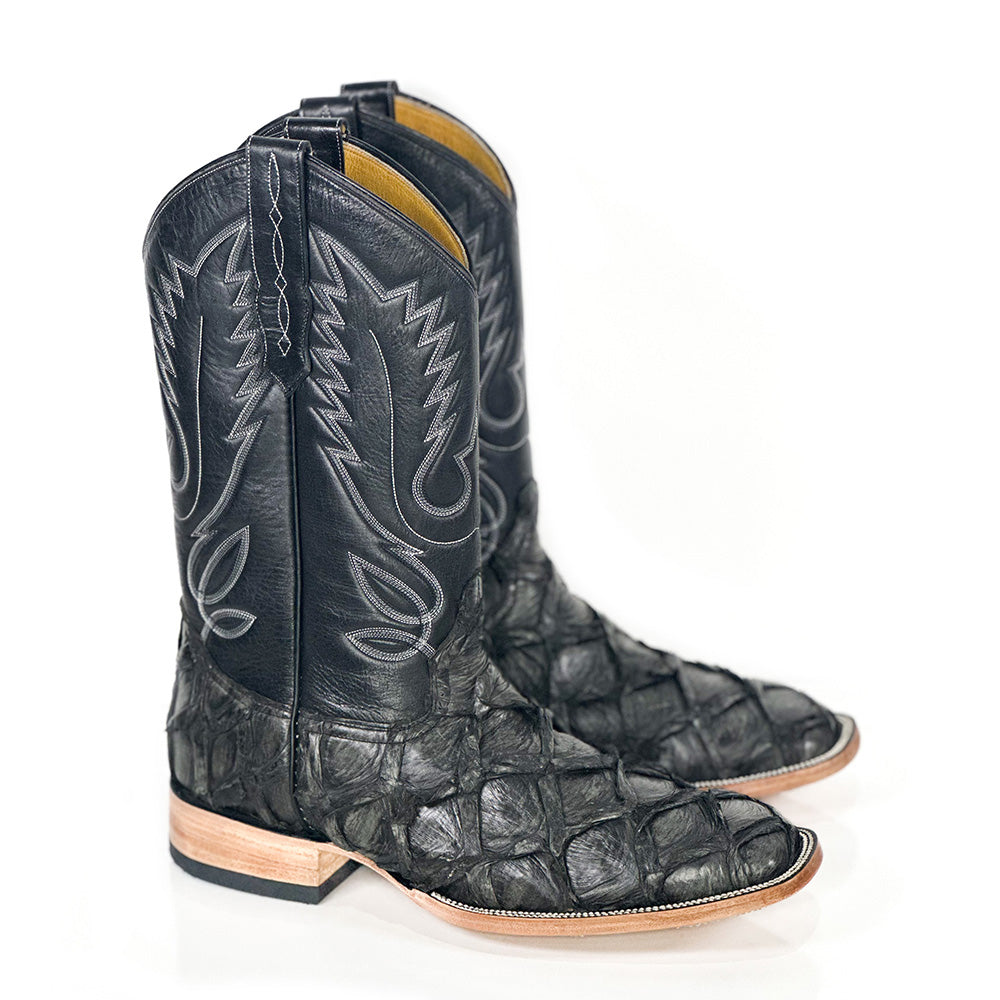 Pirarucu Shadow Fish Boot — handmade pirarucu boots by Cuadra Piedreros