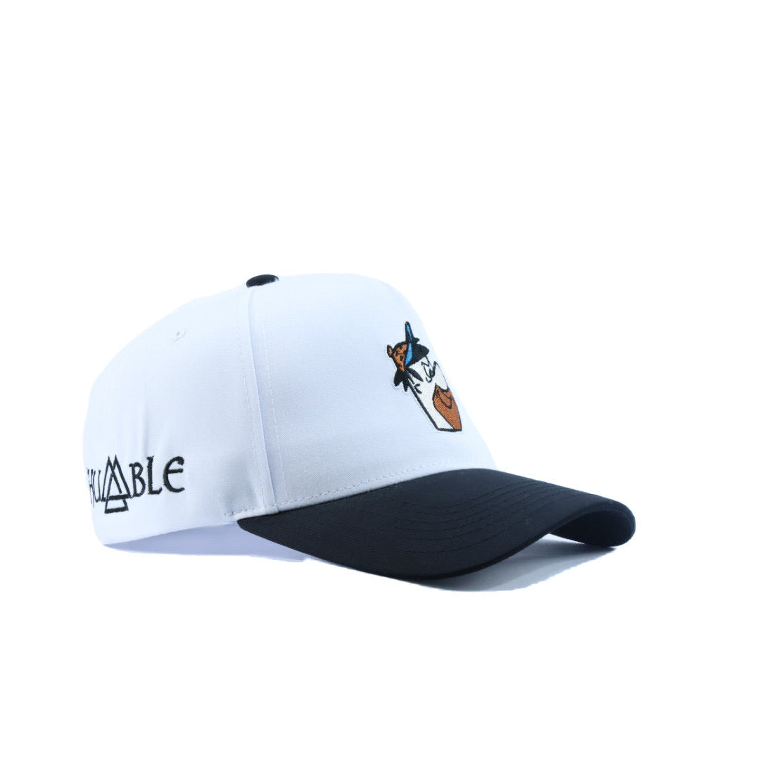 Black and white pedro humble cap