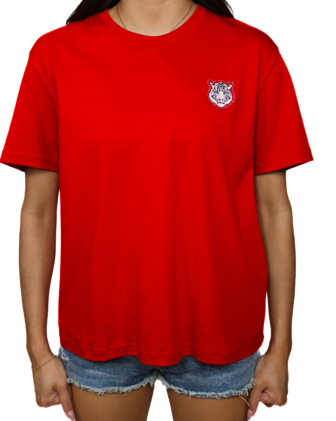Red womens t-shirt