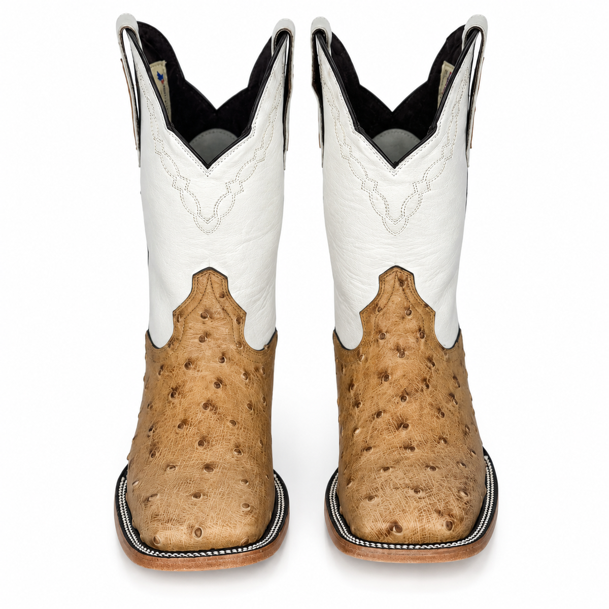 The Pajaro Loco — Leather Men's Cowboy Boot, profile view
