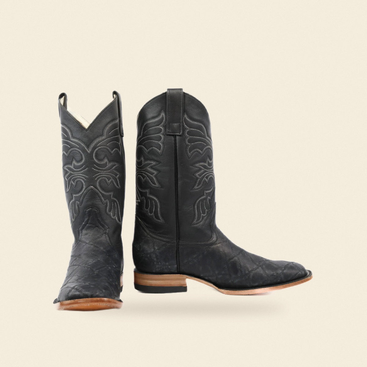 The Eastland — Elephant Men's Cowboy Boot, front and side view