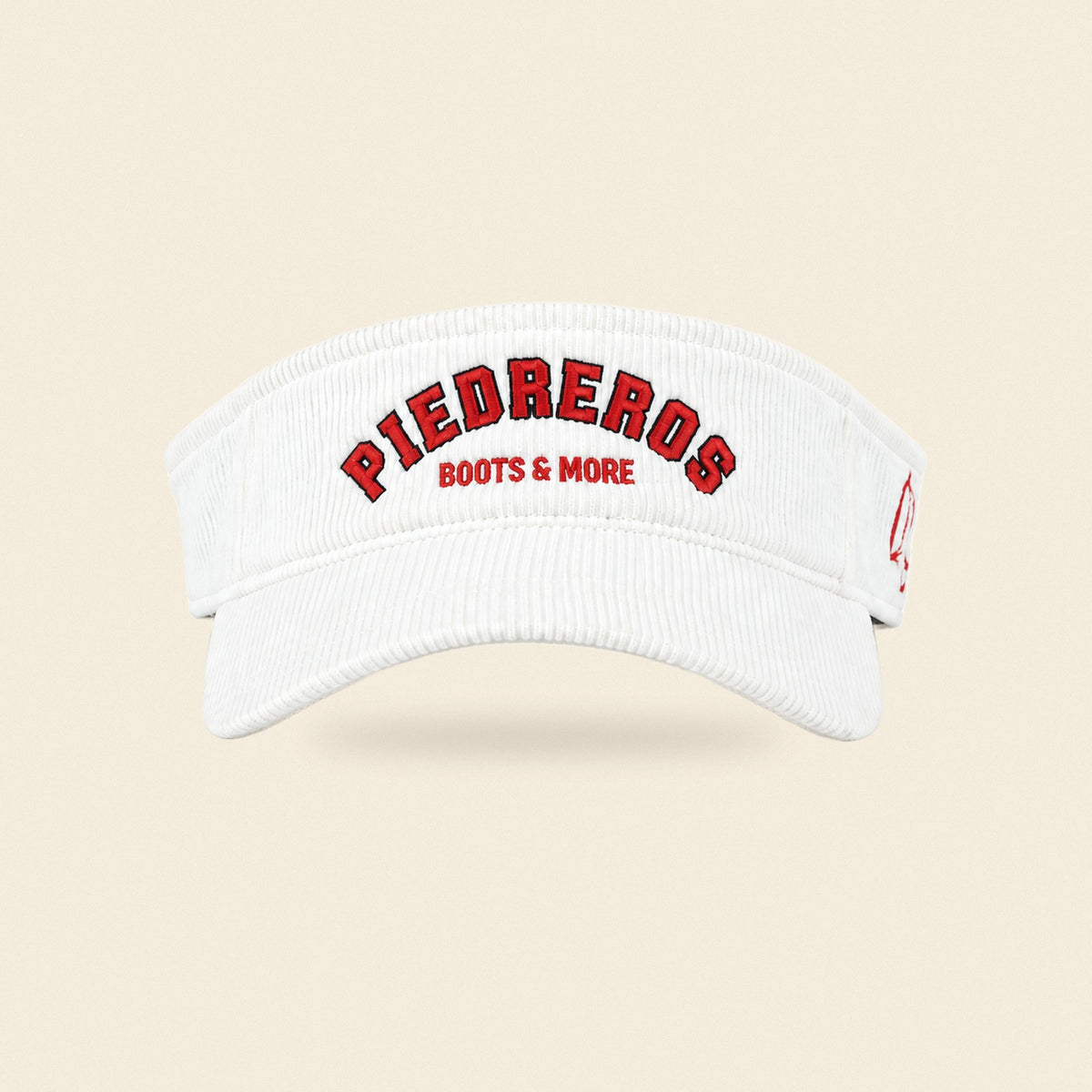 Varsity Visor — Western Cap, front and side view