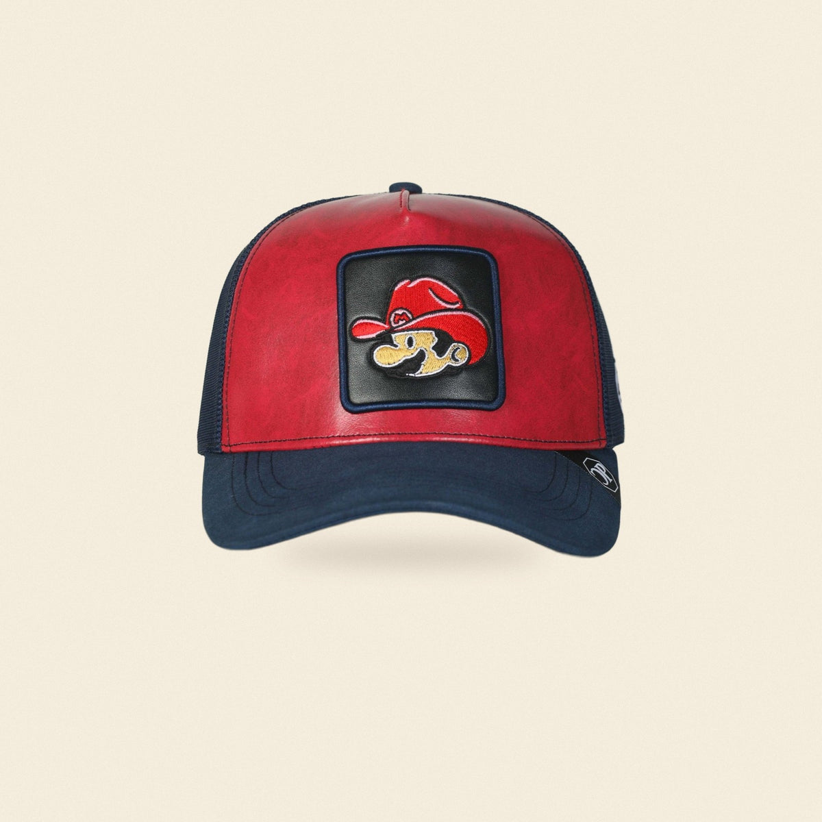 Insignia Cap — Western Cap, front and side view