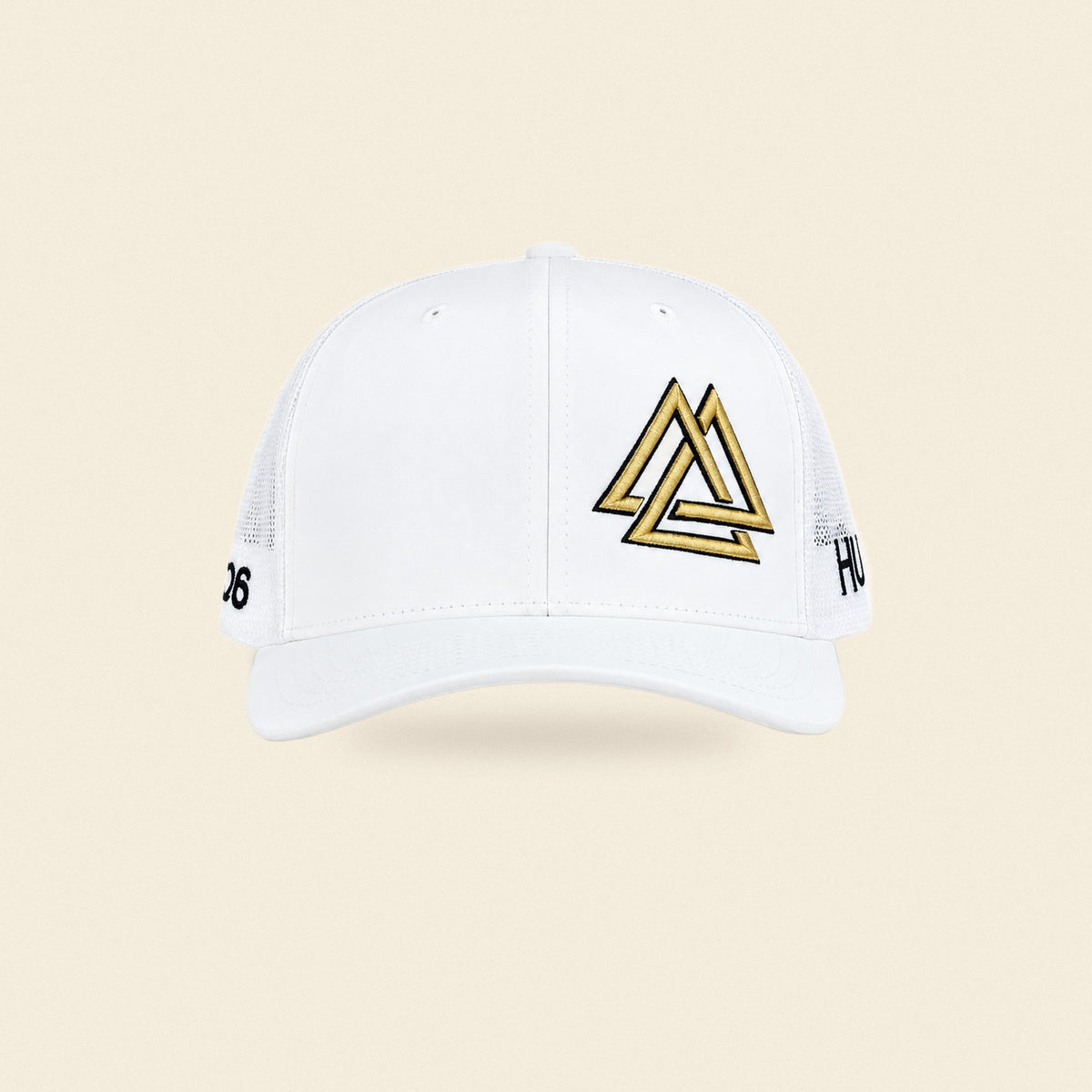 Logo 815 Cap — Western Cap, front and side view