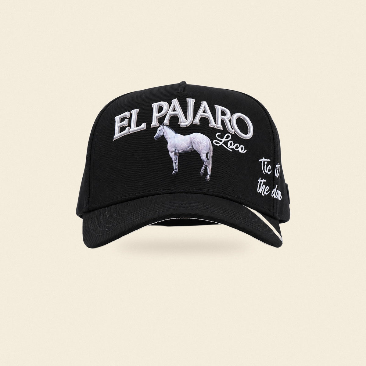 Pajaro Loco Cap — vista frontal