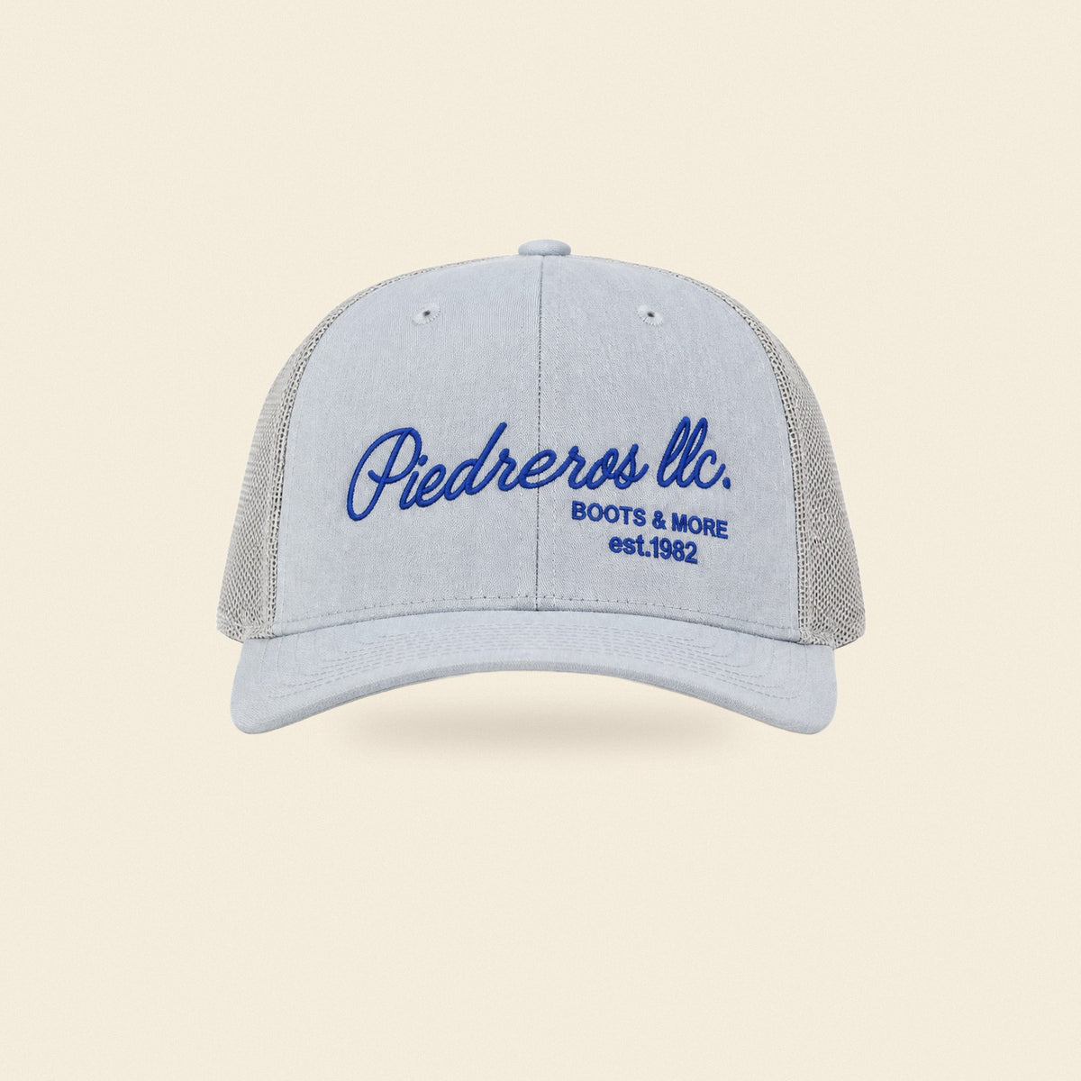Firma Trucker — Western Cap, front and side view