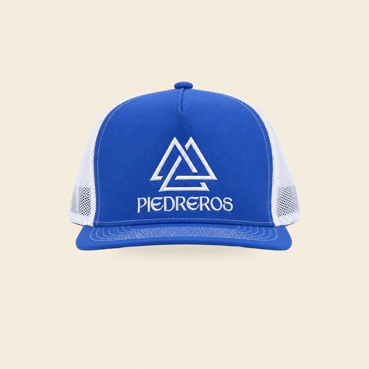 Piedreros Flat Snapback, front view