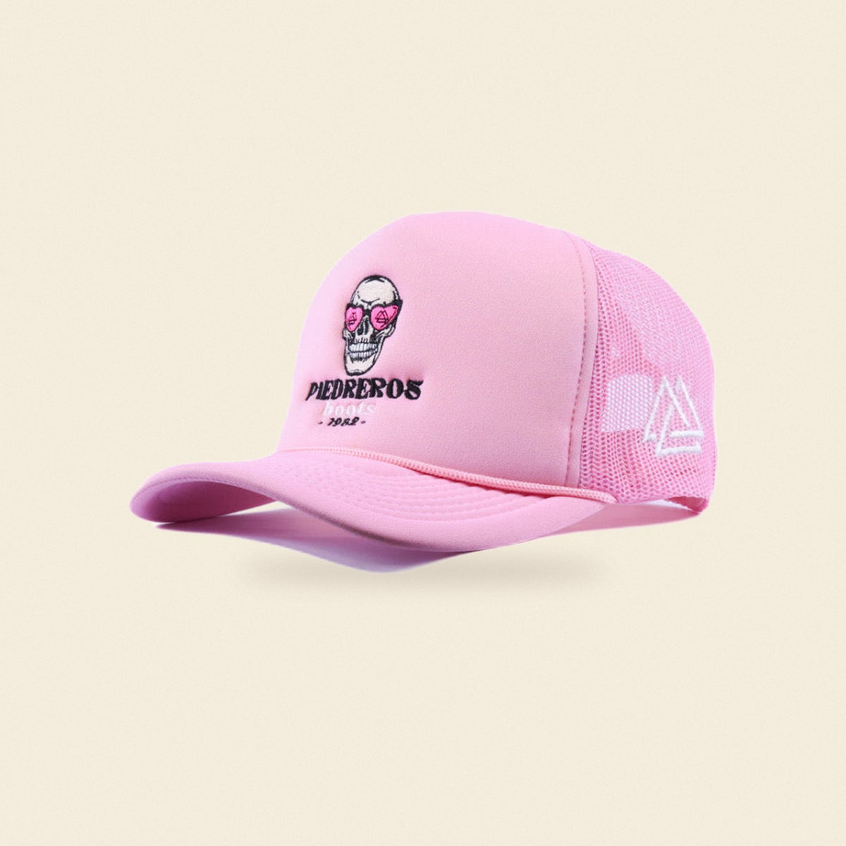Calaverita Trucker — Western Cap, front and side view