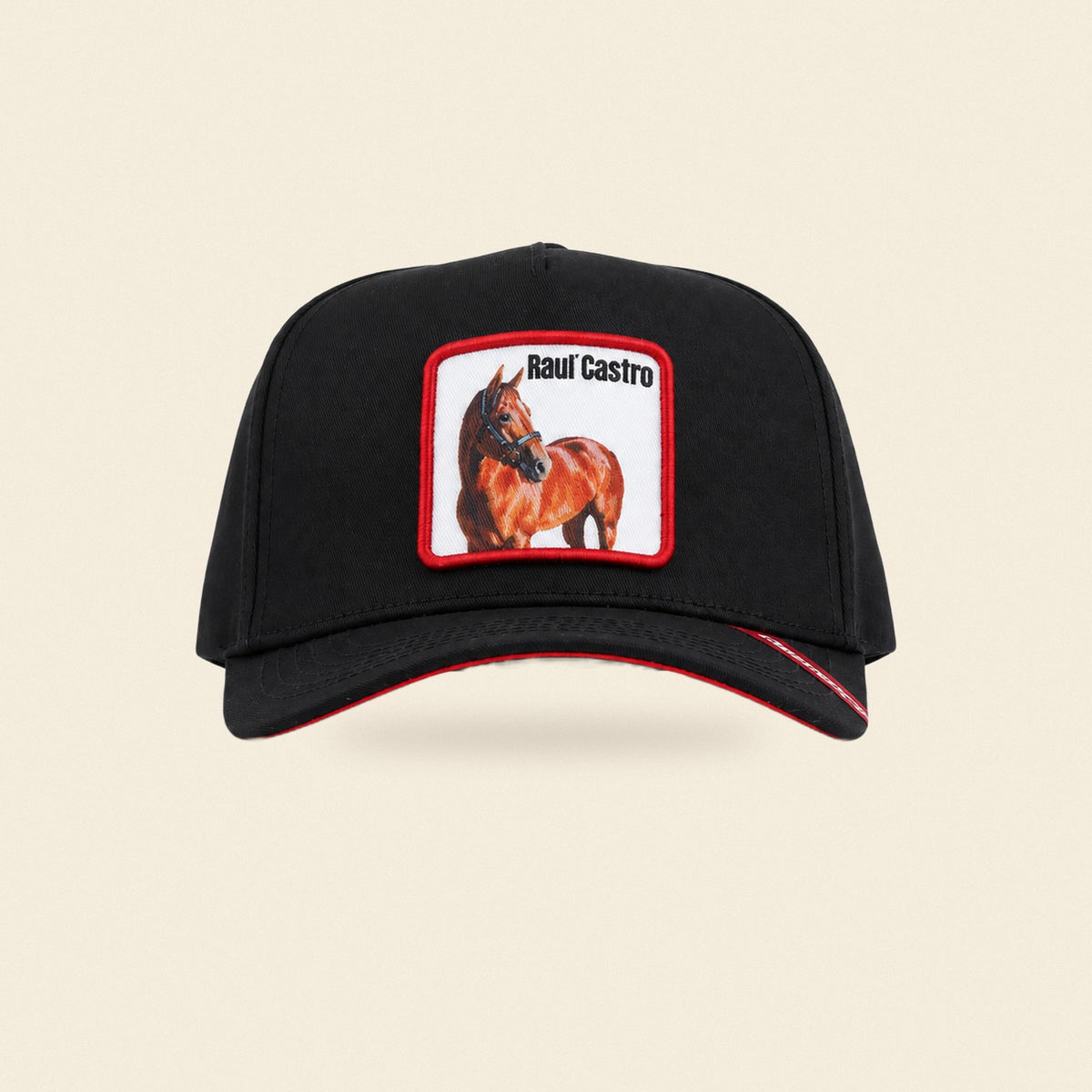 Raul Castro Cap — vista frontal