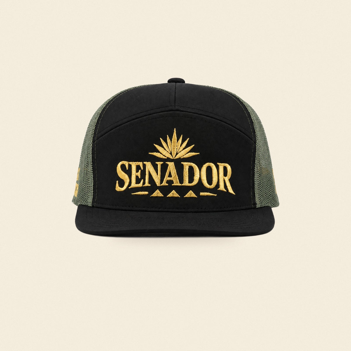 Senador 707 Cap — Western Cap, front and side view