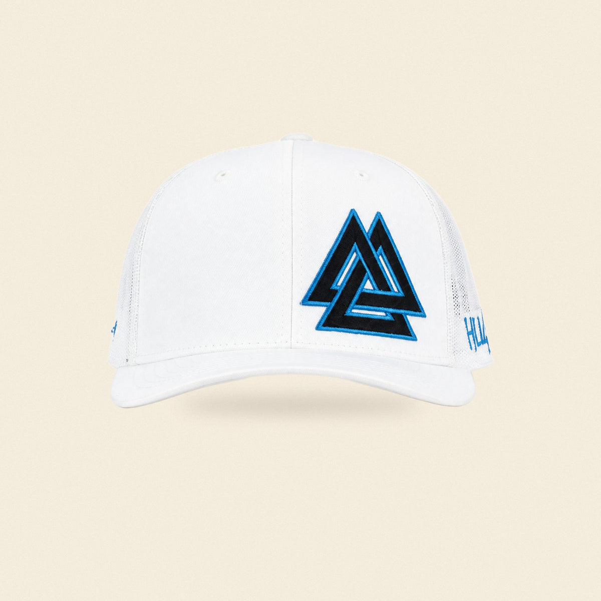 Tri 815 Cap — Western Cap, front and side view