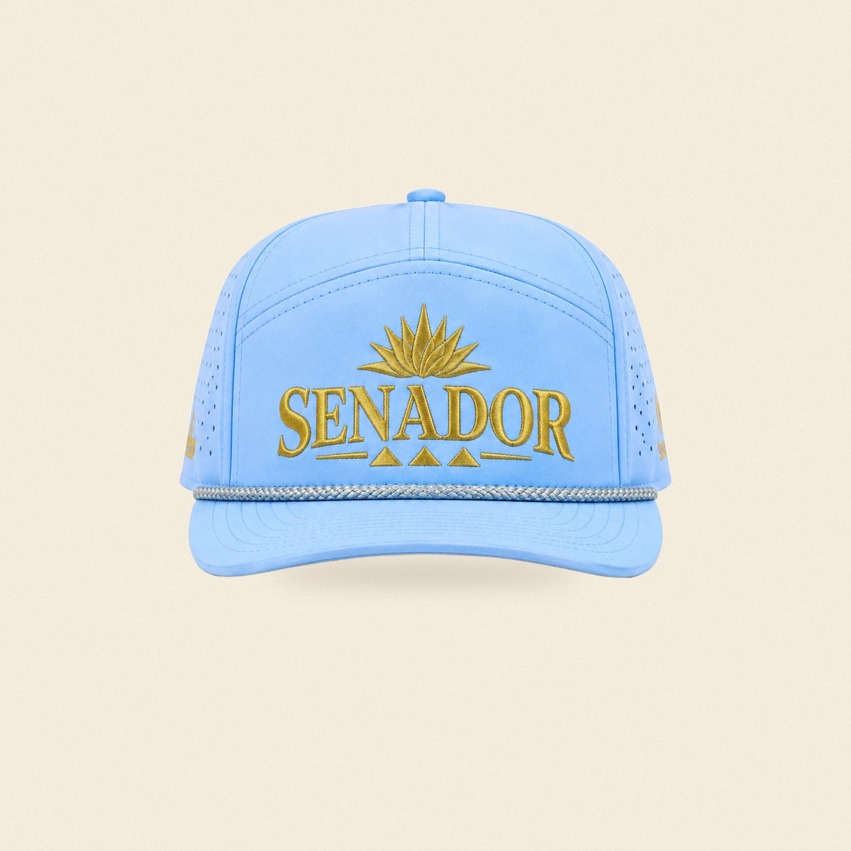 Senador Rope Cap — Western Cap, front and side view